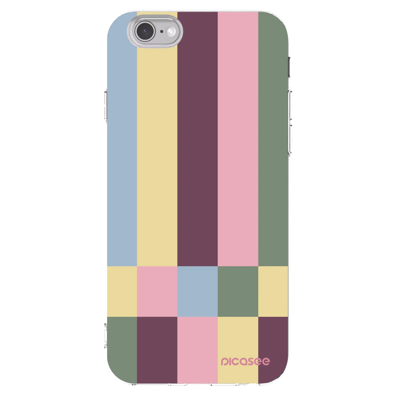 Picasee διαφανής θήκη σιλικόνης Apple iPhone 6/6S - Lobby tiles