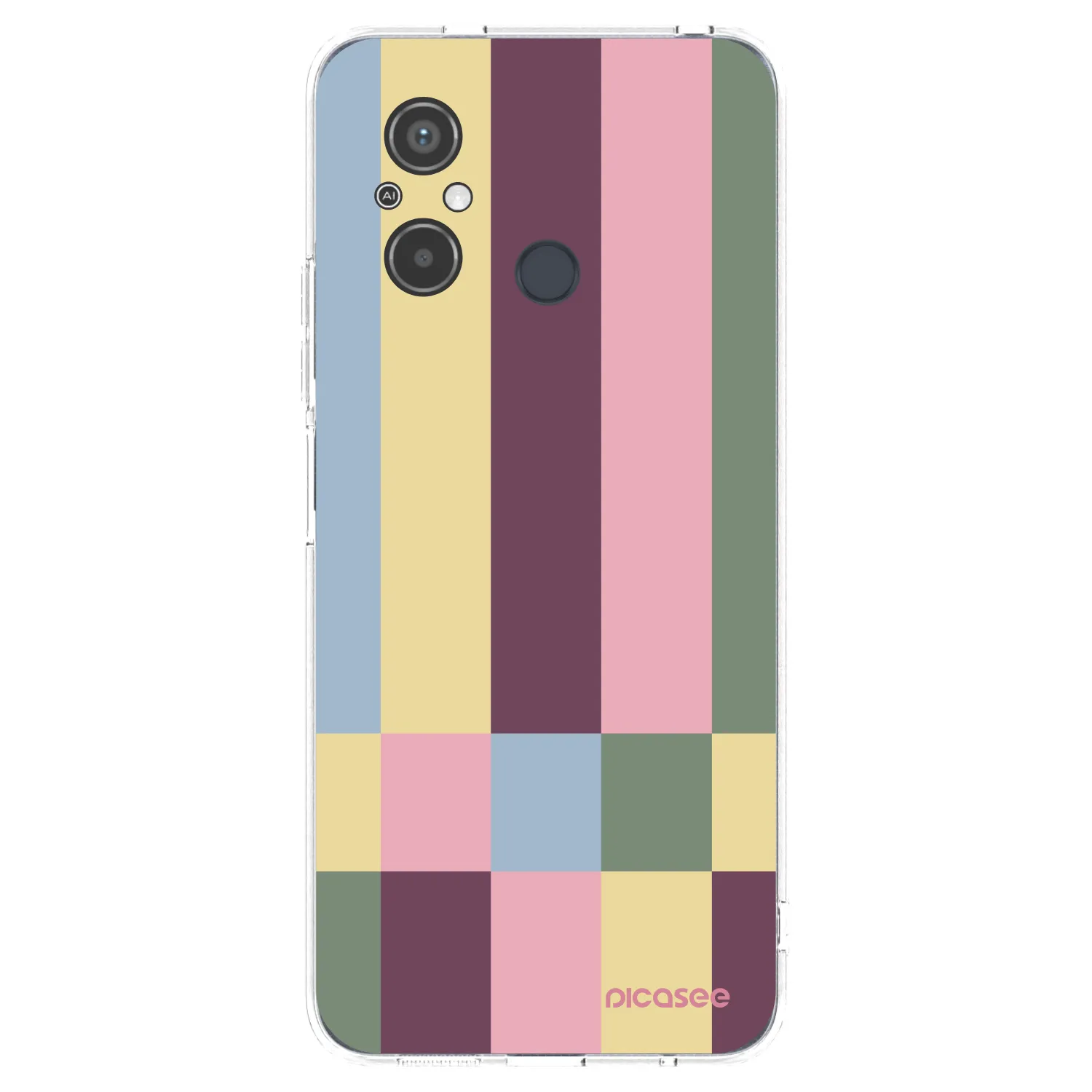 Picasee διαφανής θήκη σιλικόνης Xiaomi Redmi 12C - Lobby tiles