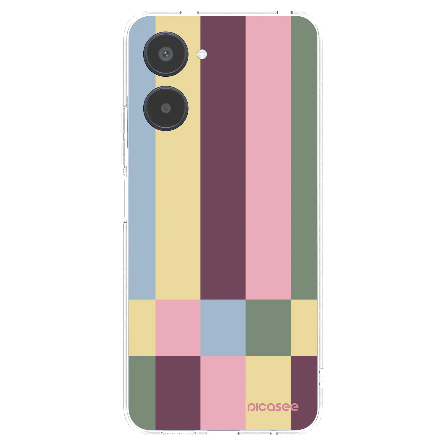 Picasee διαφανής θήκη σιλικόνης Realme 10 4G - Lobby tiles
