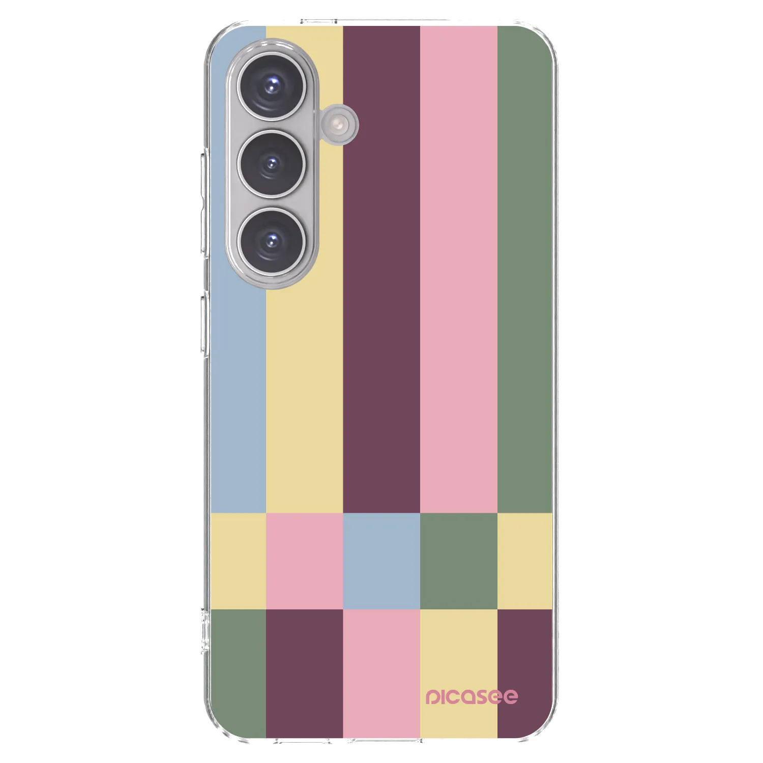 Picasee διαφανής θήκη σιλικόνης Samsung Galaxy S24 S921B 5G - Lobby tiles