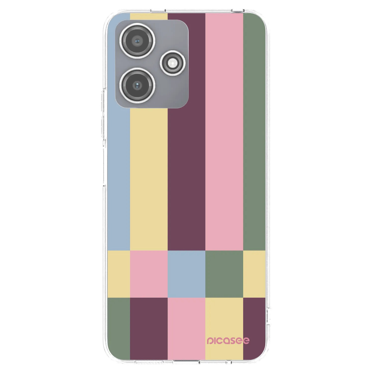 Picasee διαφανής θήκη σιλικόνης Xiaomi Redmi 12 5G - Lobby tiles