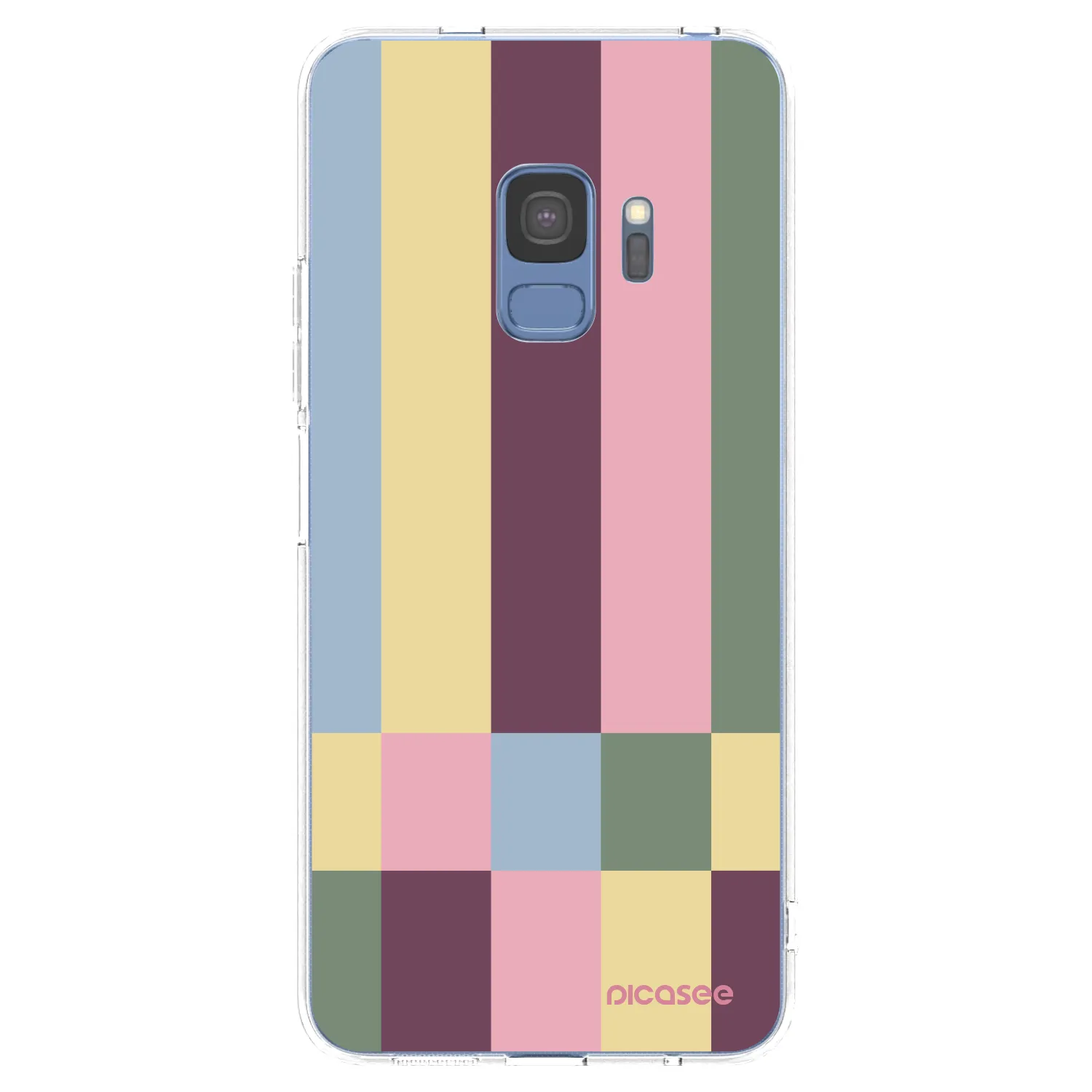 Picasee διαφανής θήκη σιλικόνης Samsung Galaxy S9 G960F - Lobby tiles