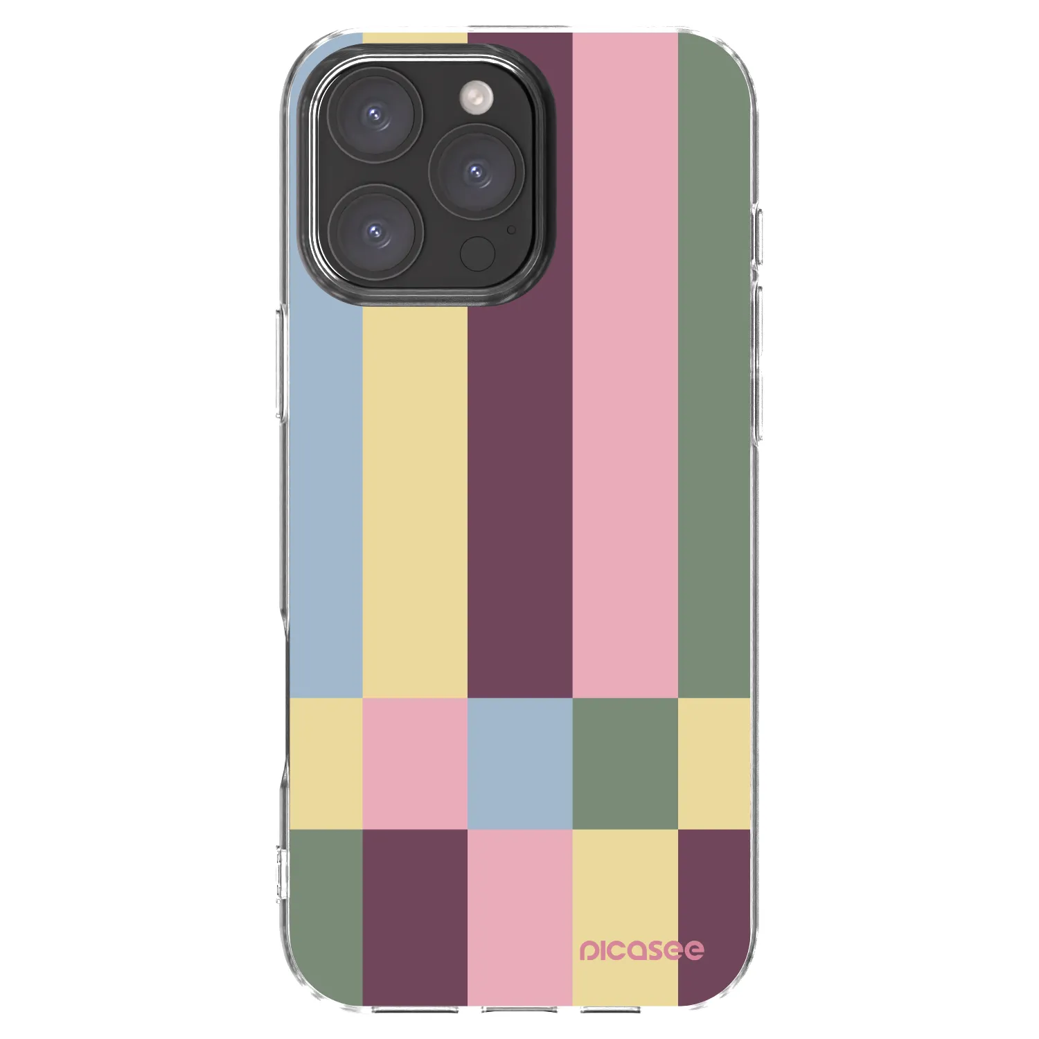 Picasee διαφανής θήκη σιλικόνης Apple iPhone 16 Pro Max - Lobby tiles