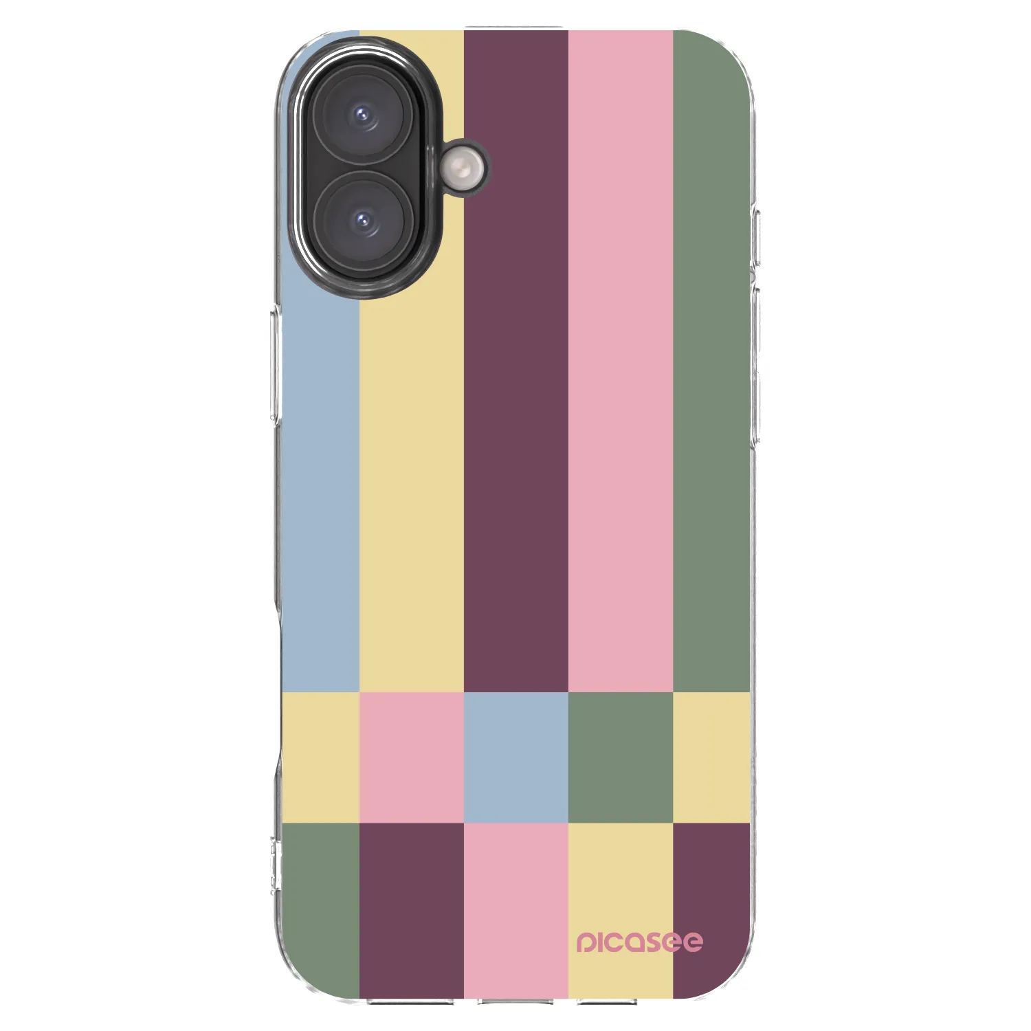 Picasee διαφανής θήκη σιλικόνης Apple iPhone 16 Plus - Lobby tiles