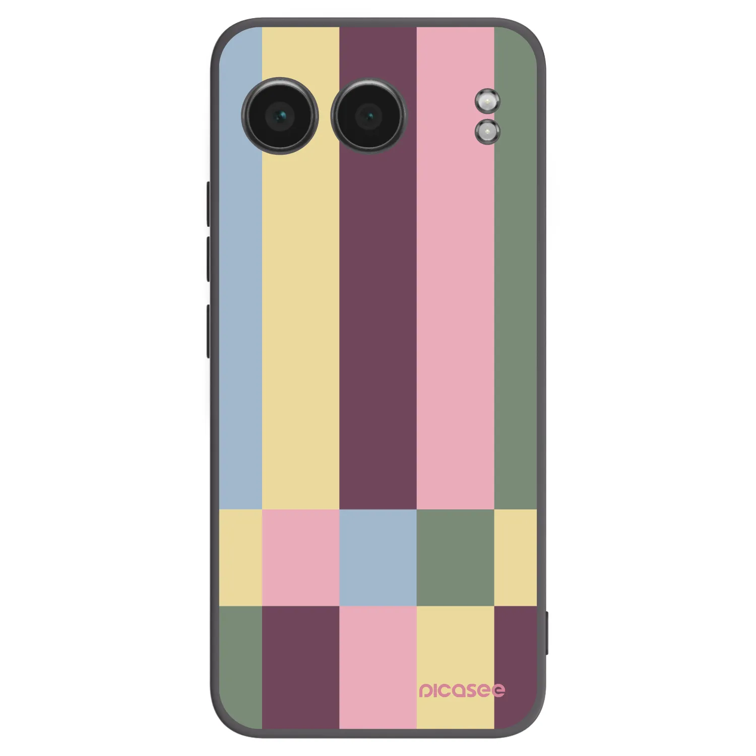 Picasee Μαύρη θήκη σιλικόνης για OnePlus Nord 4 - Lobby tiles