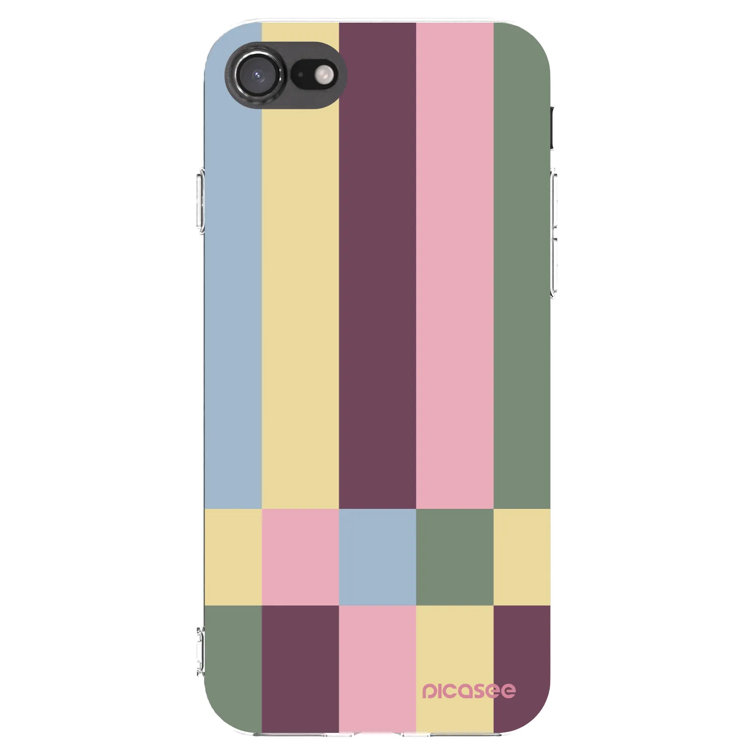 Picasee διαφανής θήκη σιλικόνης Apple iPhone 7 - Lobby tiles
