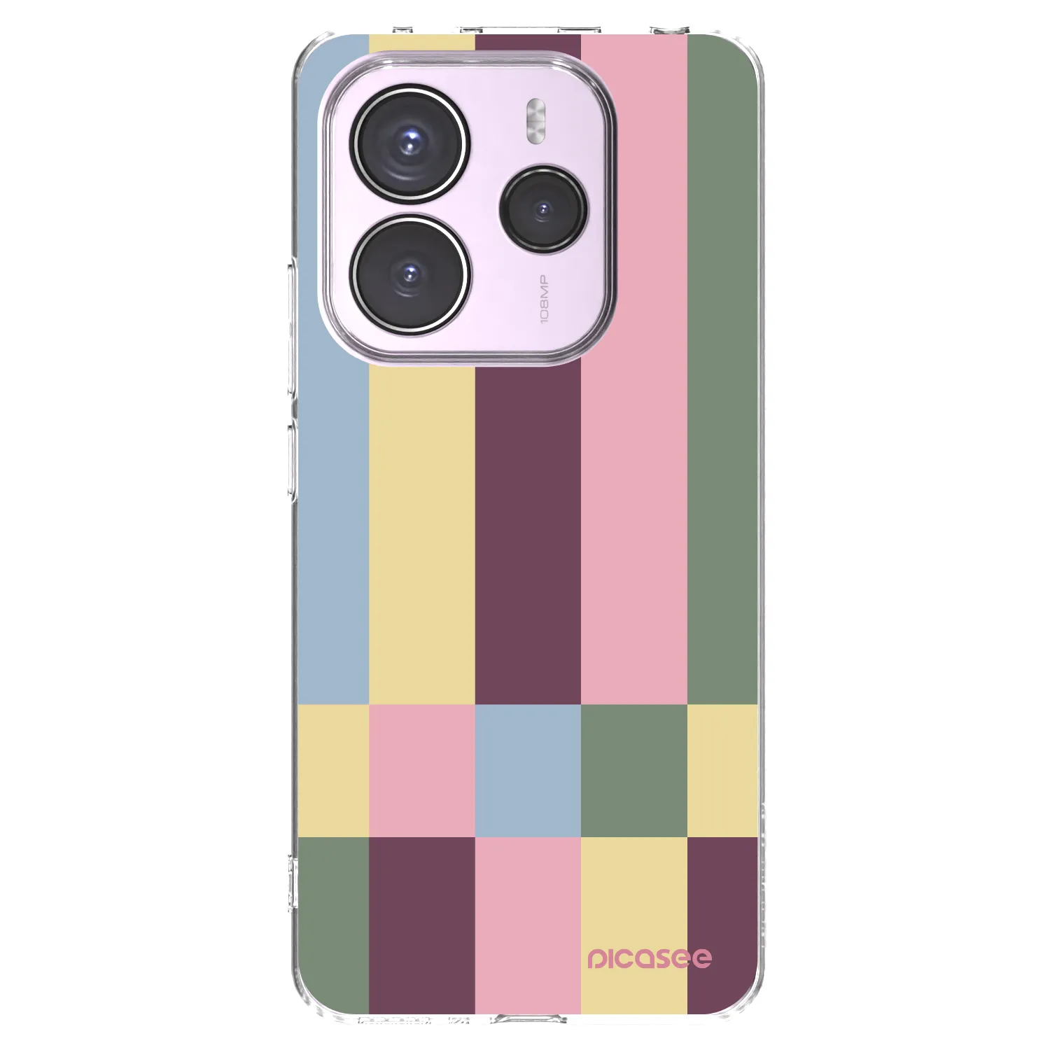 Picasee διαφανής θήκη σιλικόνης Xiaomi Redmi Note 14 5G - Lobby tiles