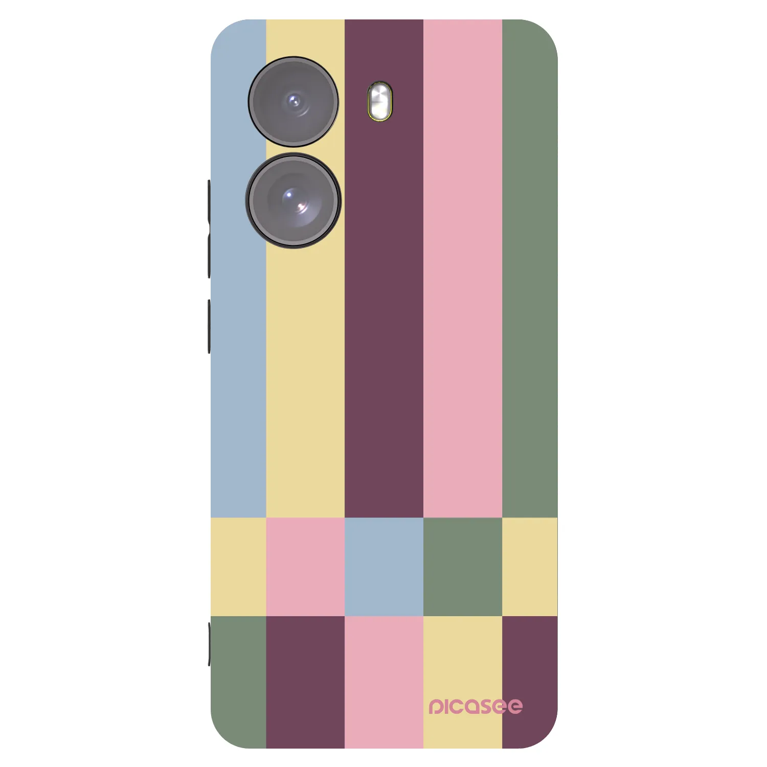 Picasee Μαύρη θήκη σιλικόνης για Xiaomi Poco X7 - Lobby tiles