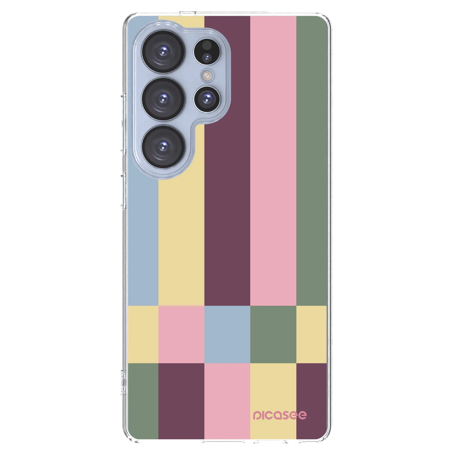 Picasee διαφανής θήκη σιλικόνης Samsung Galaxy S25 Ultra 5G - Lobby tiles