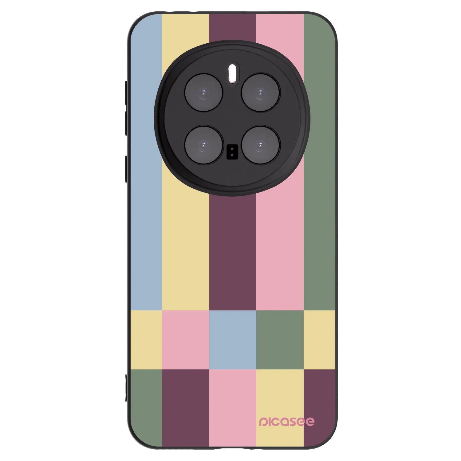 Picasee Μαύρη θήκη σιλικόνης για Honor Magic7 Pro 5G - Lobby tiles