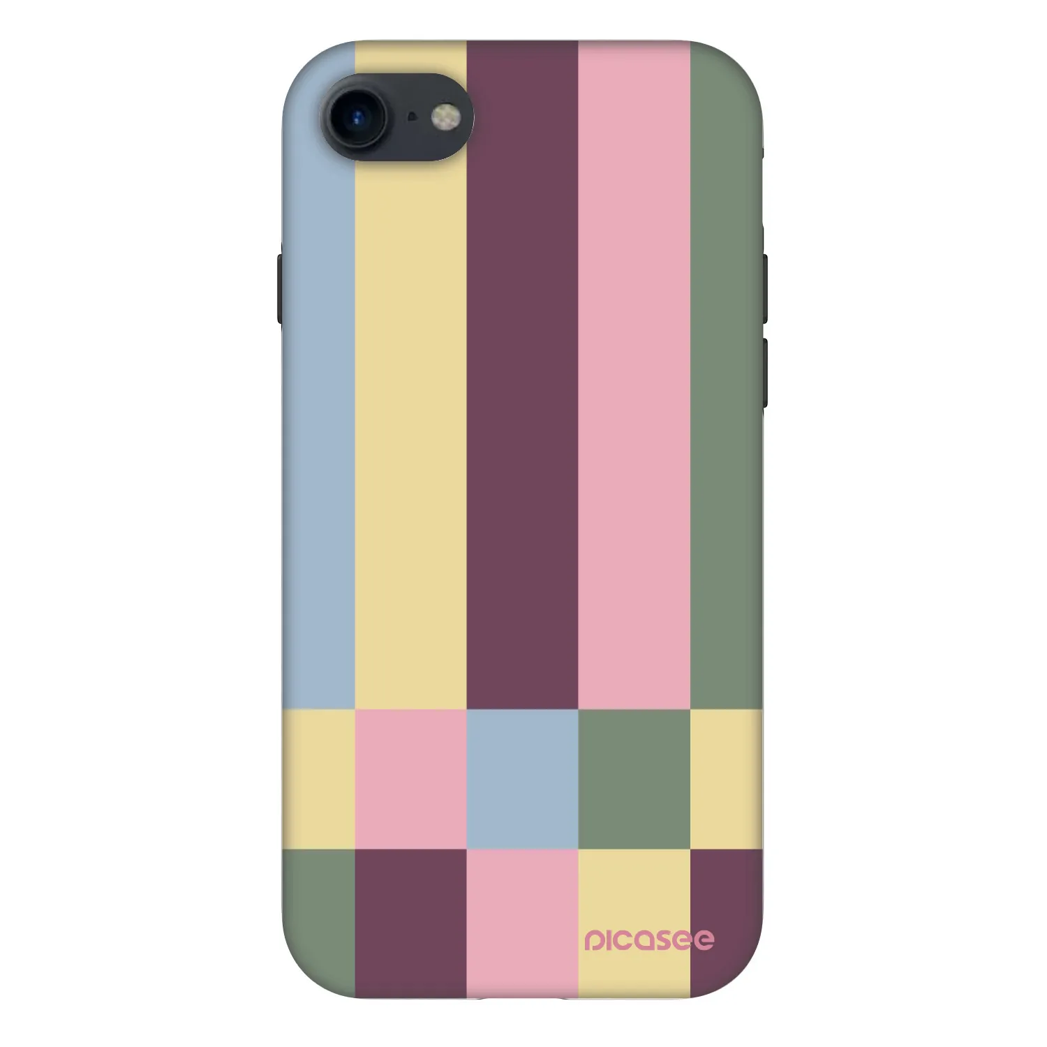 Picasee Fashion Case για Apple iPhone SE 2020 - Lobby tiles