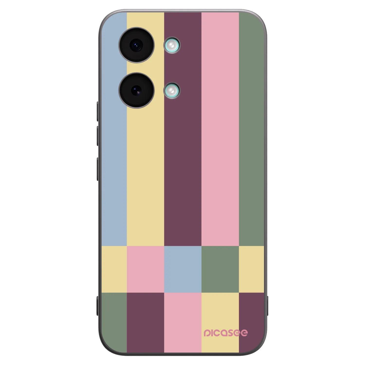 Picasee Μαύρη θήκη σιλικόνης για Xiaomi Poco X8 Pro Max - Lobby tiles