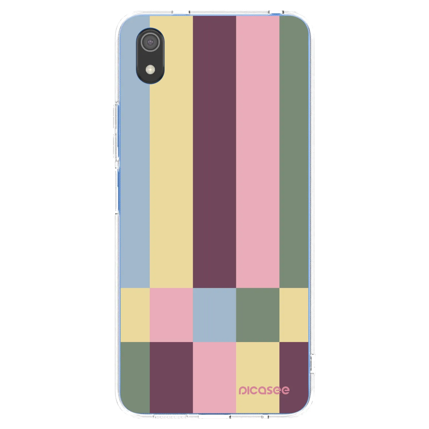 Picasee διαφανής θήκη σιλικόνης Xiaomi Redmi 7A - Lobby tiles