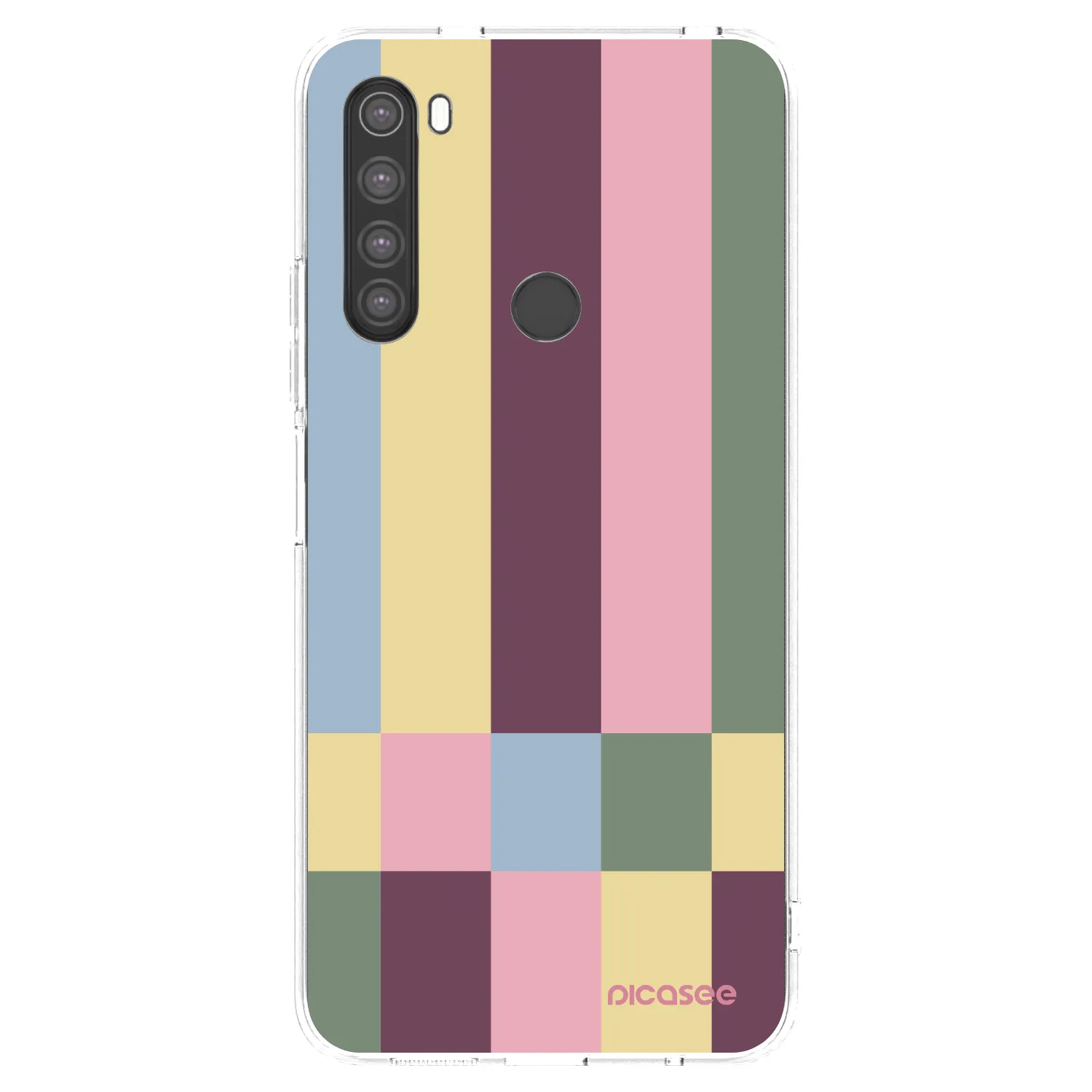 Picasee διαφανής θήκη σιλικόνης Xiaomi Redmi Note 8 - Lobby tiles