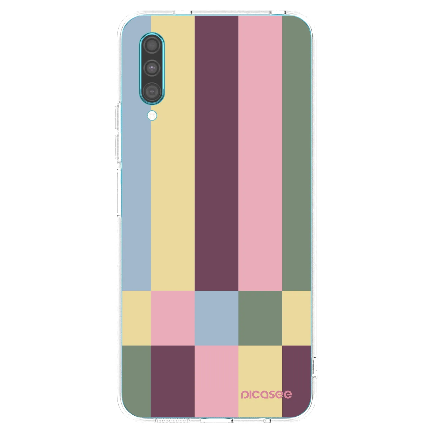 Picasee διαφανής θήκη σιλικόνης Samsung Galaxy A30s A307F - Lobby tiles
