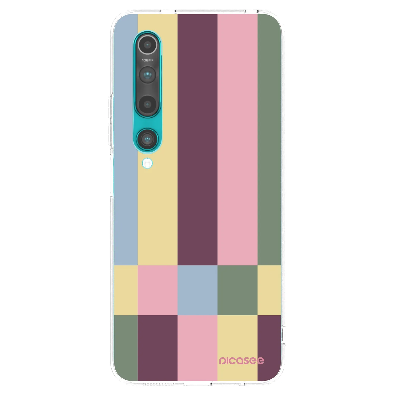 Picasee διαφανής θήκη σιλικόνης Xiaomi Mi 10 - Lobby tiles