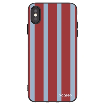 Picasee Μαύρη θήκη σιλικόνης για Apple iPhone XS Max - Lounge pass
