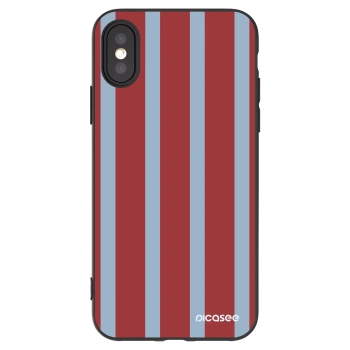 Picasee Μαύρη θήκη σιλικόνης για Apple iPhone X/XS - Lounge pass