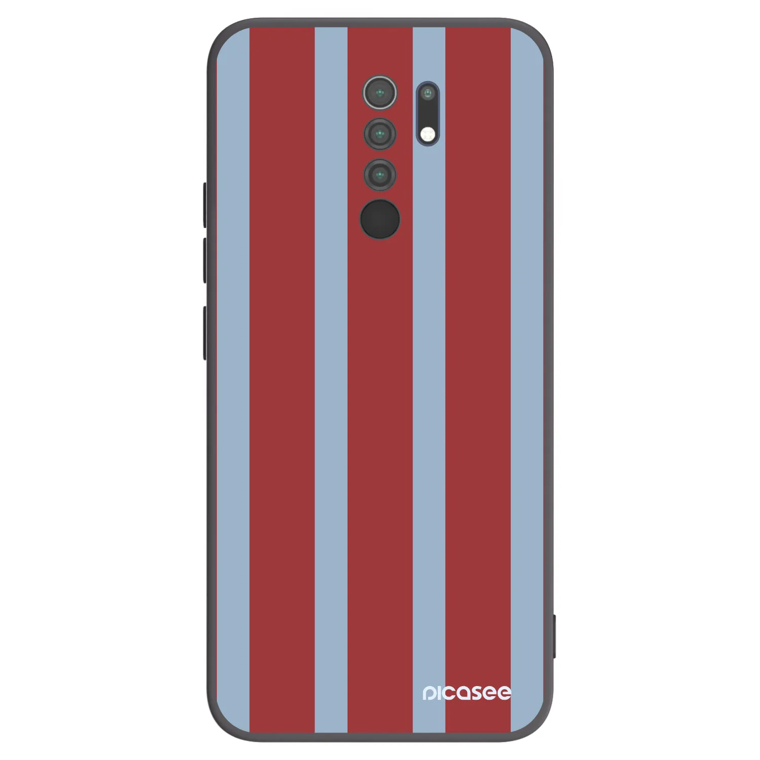 Picasee Μαύρη θήκη σιλικόνης για Xiaomi Redmi 9 - Lounge pass
