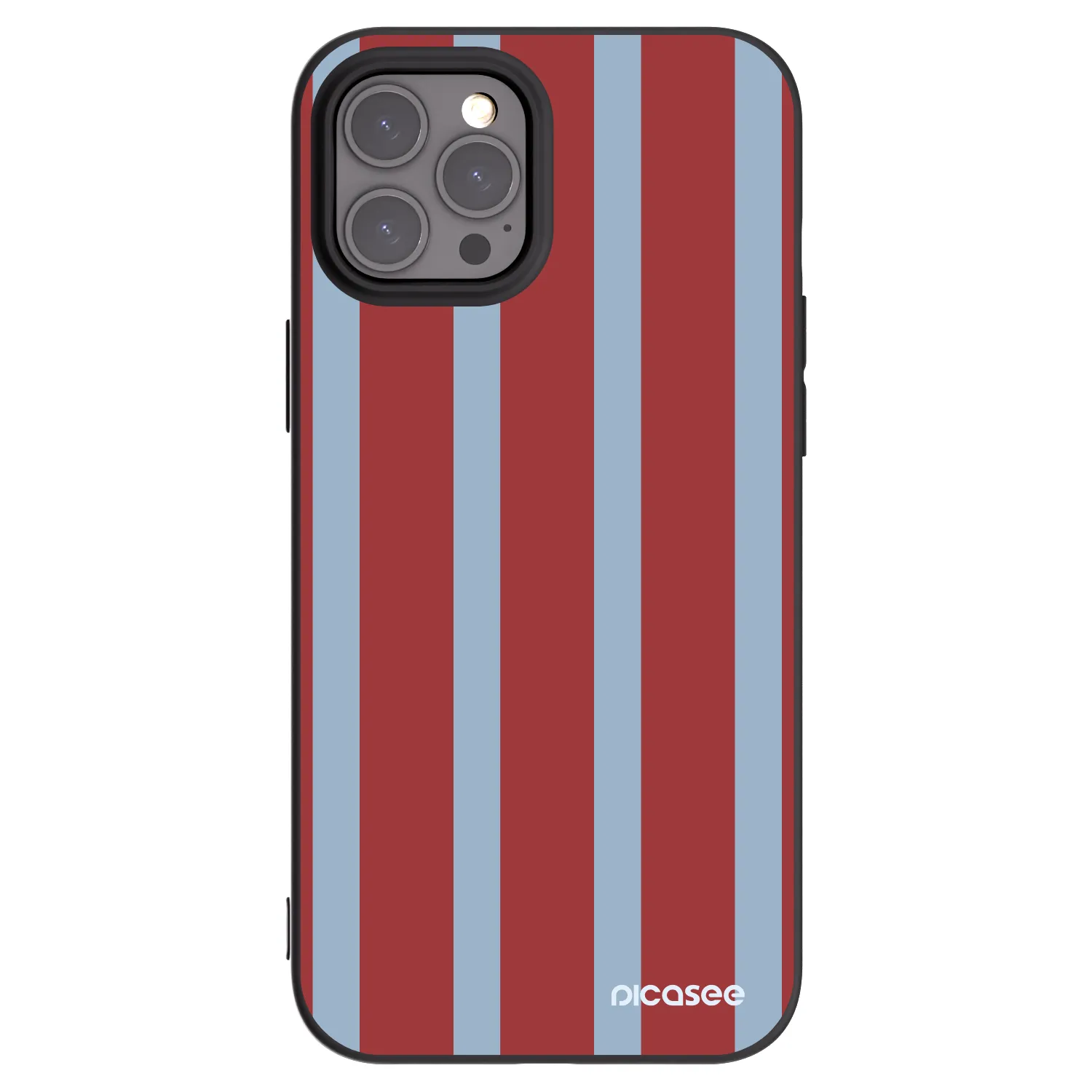 Picasee Μαύρη θήκη σιλικόνης για Apple iPhone 12 Pro Max - Lounge pass