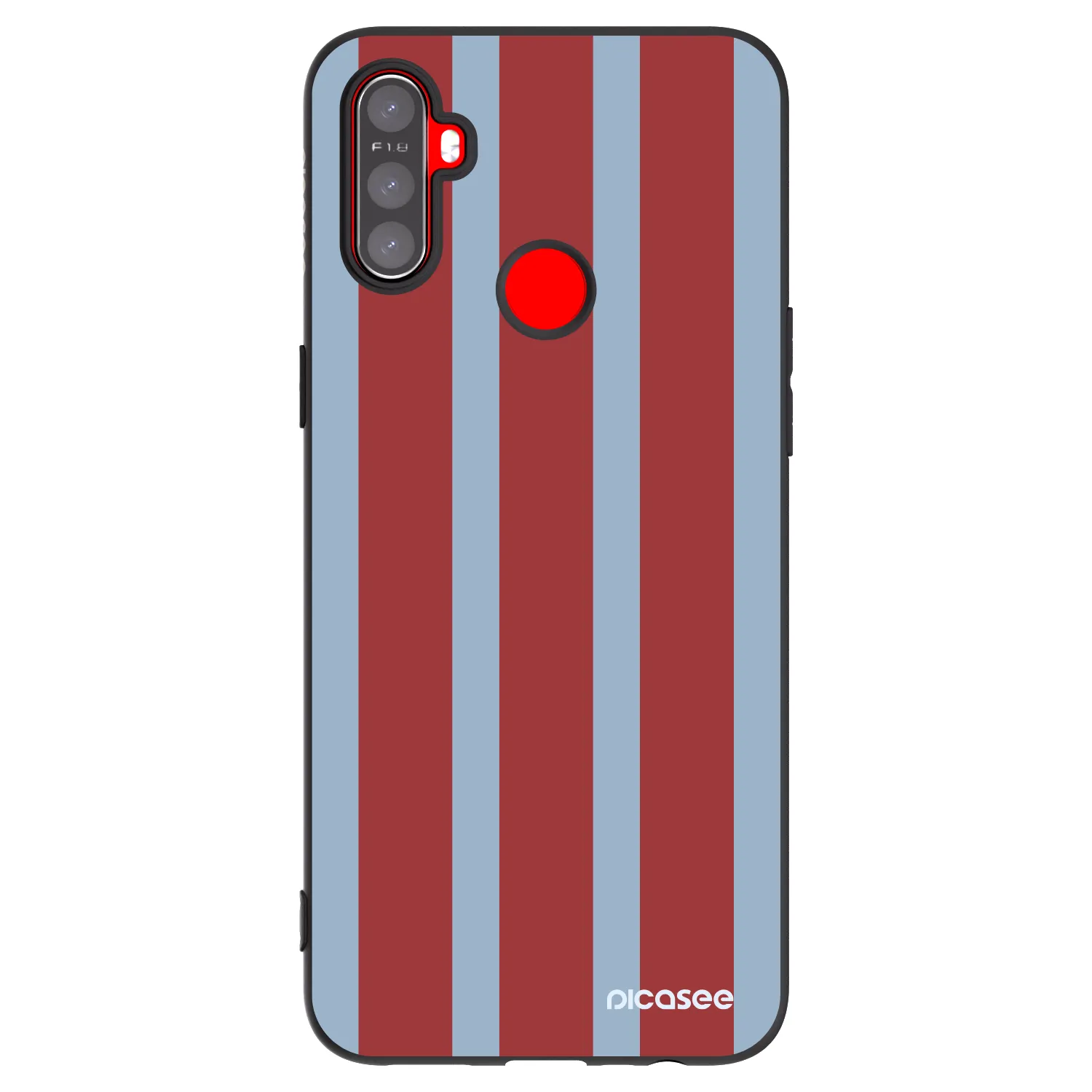 Picasee Μαύρη θήκη σιλικόνης για Realme C3 - Lounge pass