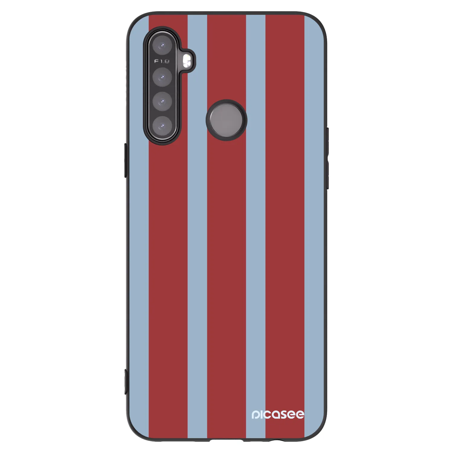 Picasee Μαύρη θήκη σιλικόνης για Realme 6i - Lounge pass