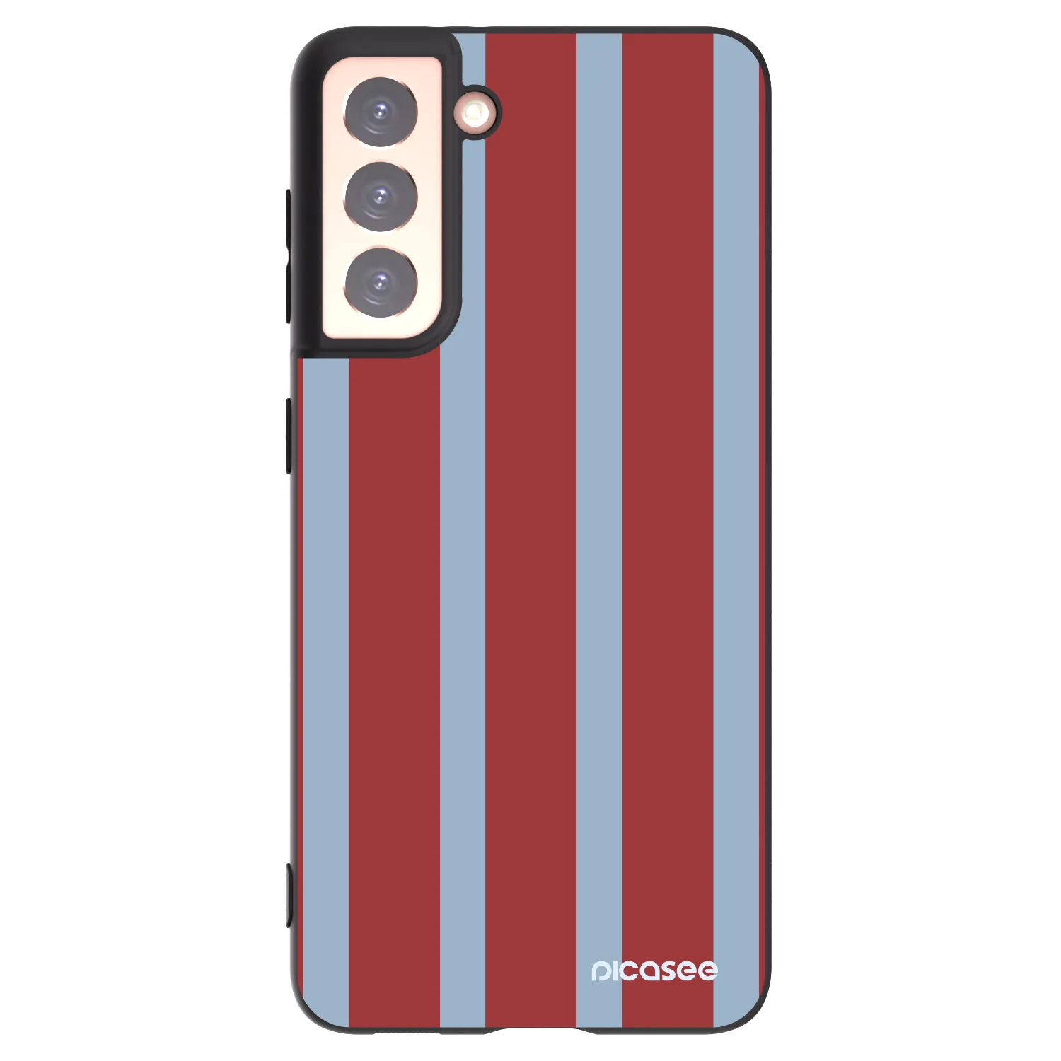 Picasee Μαύρη θήκη σιλικόνης για Samsung Galaxy S21 5G G991B - Lounge pass