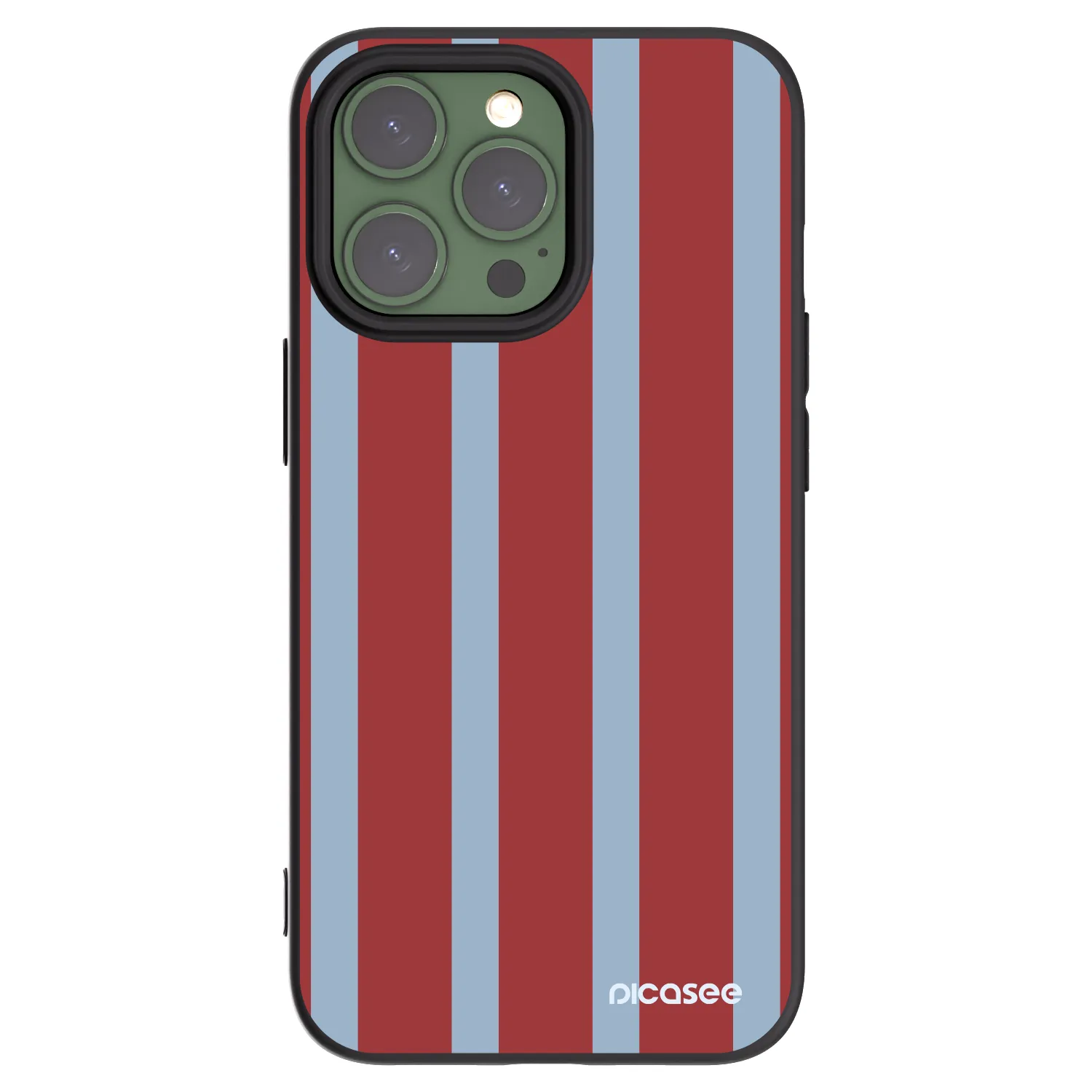 Picasee Μαύρη θήκη σιλικόνης για Apple iPhone 13 Pro - Lounge pass
