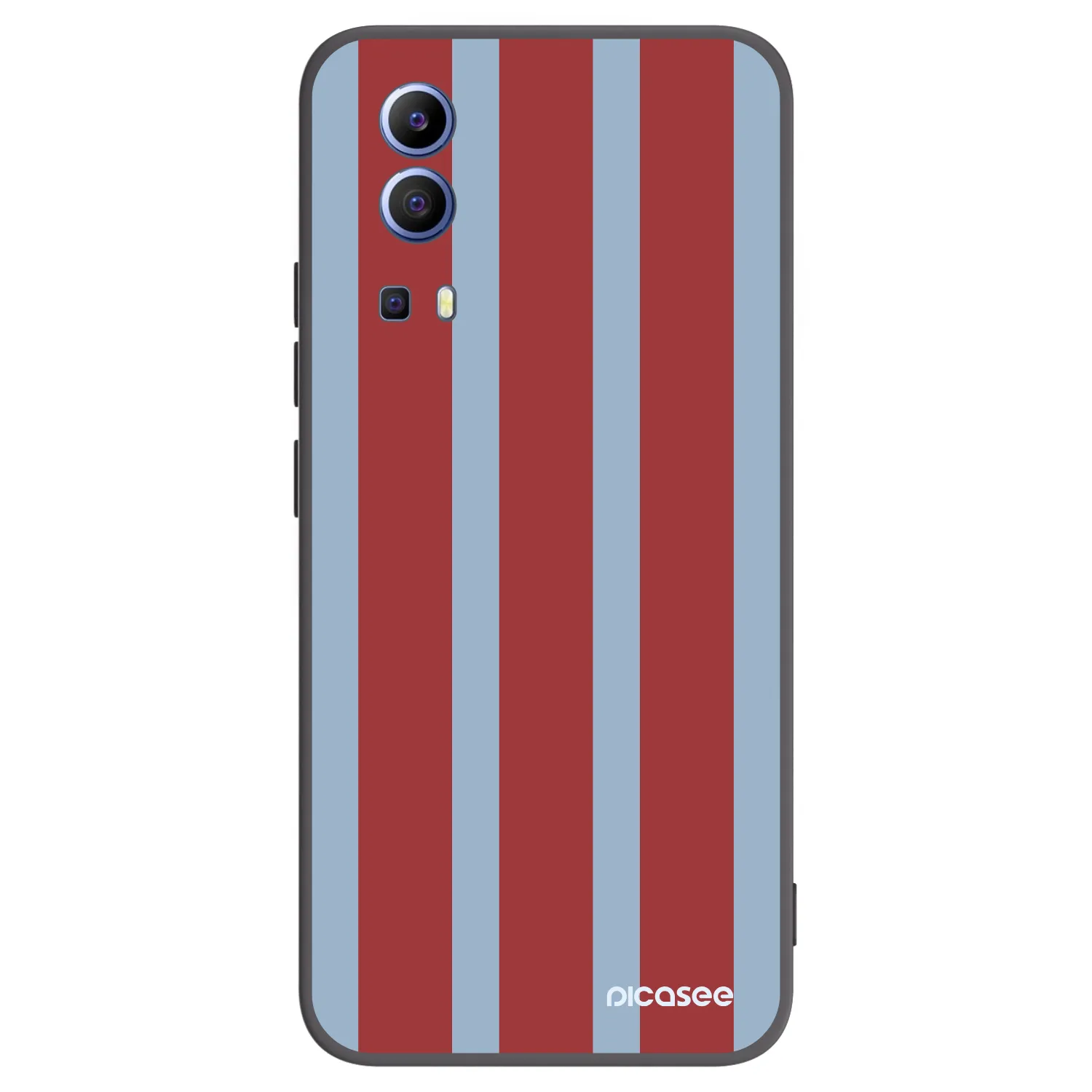 Picasee Μαύρη θήκη σιλικόνης για Vivo Y52 5G - Lounge pass