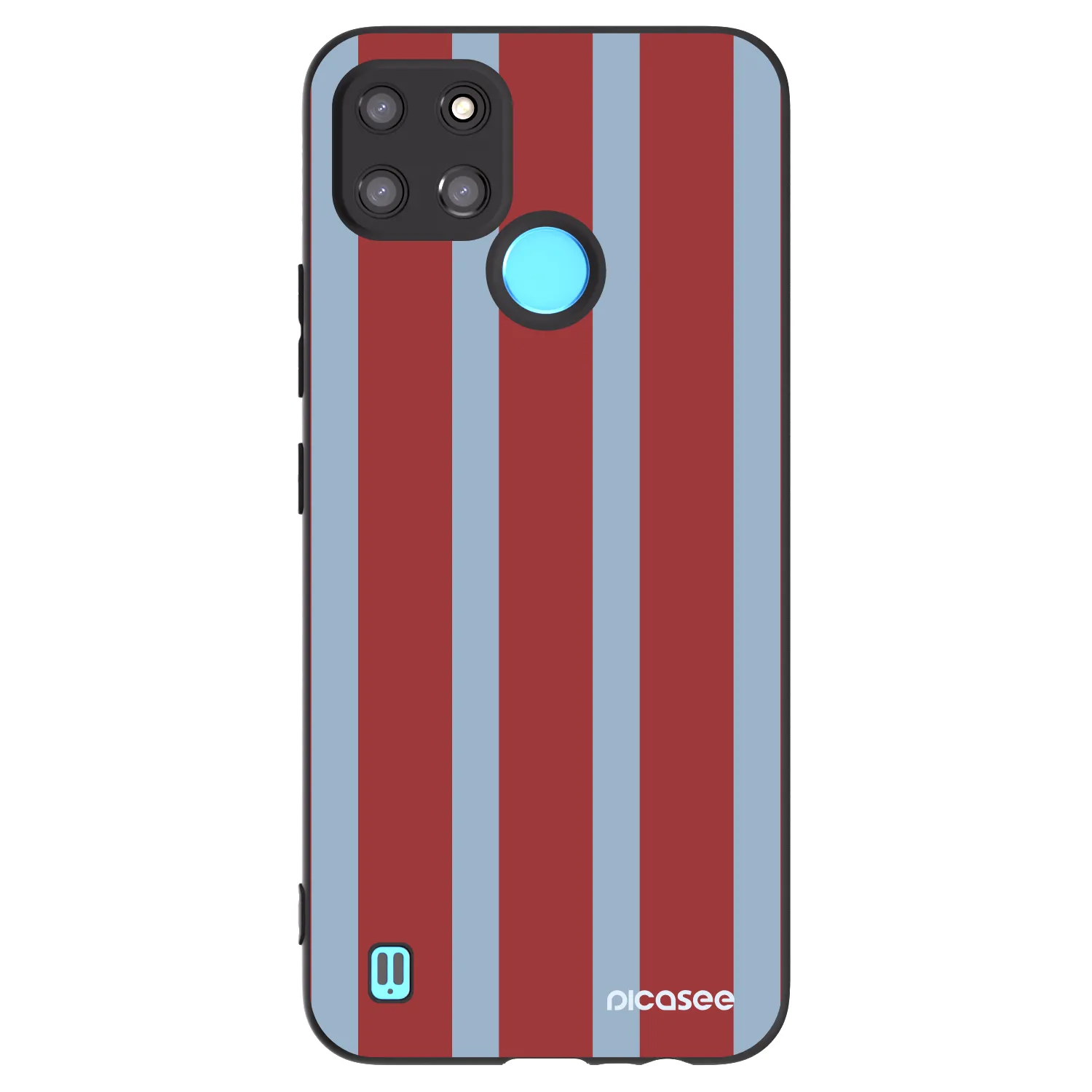 Picasee Μαύρη θήκη σιλικόνης για Realme C21Y - Lounge pass
