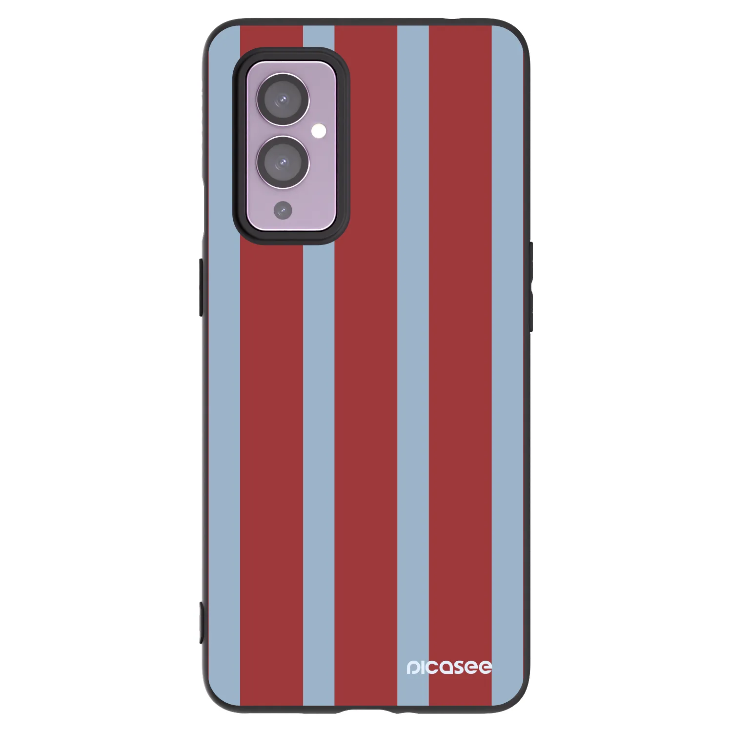 Picasee Μαύρη θήκη σιλικόνης για OnePlus 9 - Lounge pass