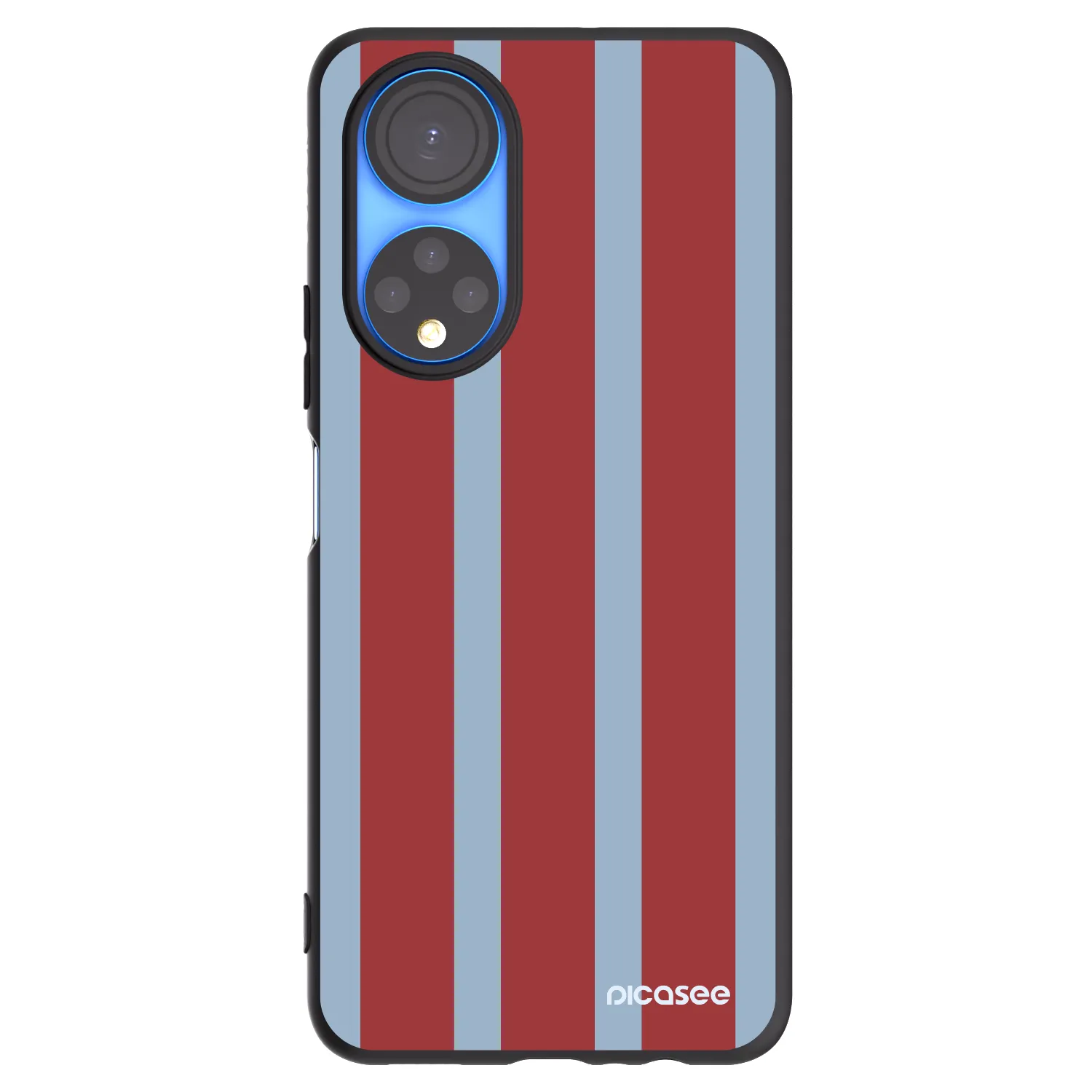 Picasee Μαύρη θήκη σιλικόνης για Honor X7 - Lounge pass