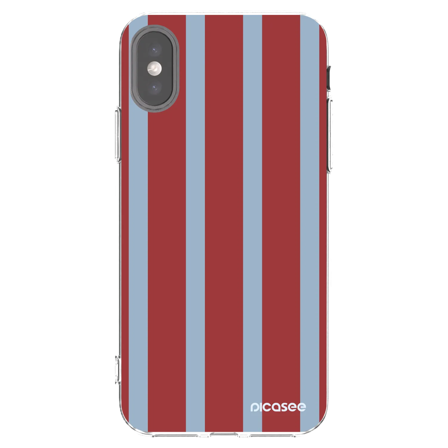 Picasee διαφανής θήκη σιλικόνης Apple iPhone X/XS - Lounge pass