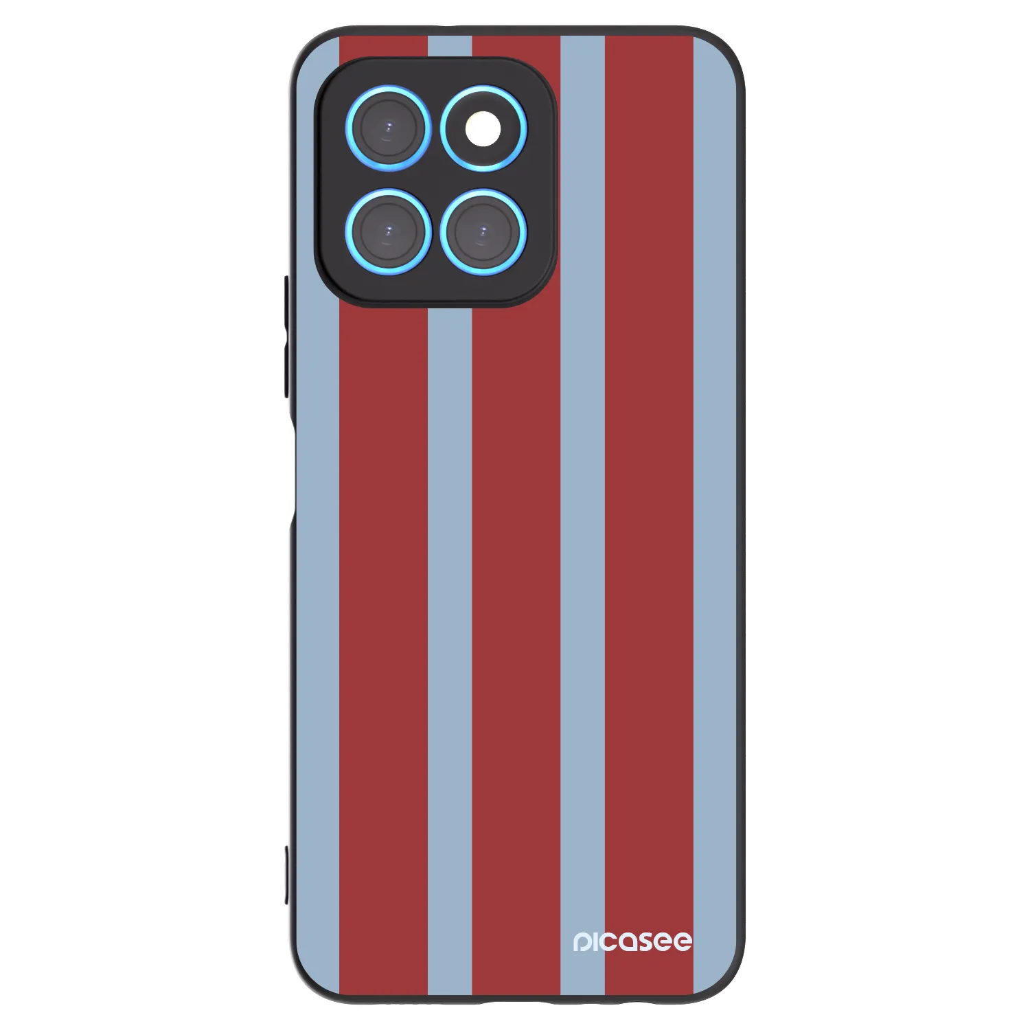 Picasee Μαύρη θήκη σιλικόνης για Honor X8 5G - Lounge pass