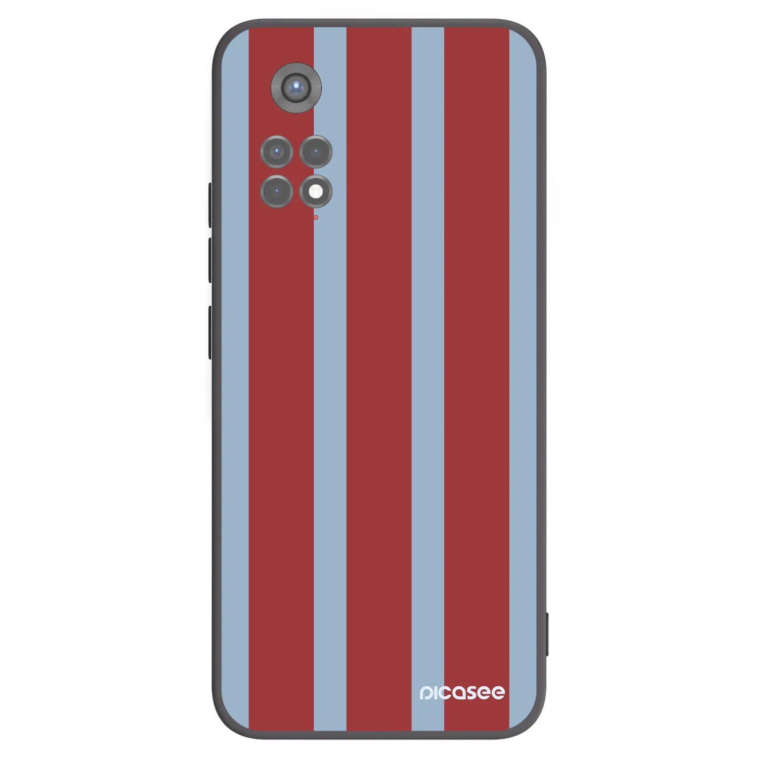 Picasee Μαύρη θήκη σιλικόνης για Xiaomi Redmi Note 11S 5G - Lounge pass