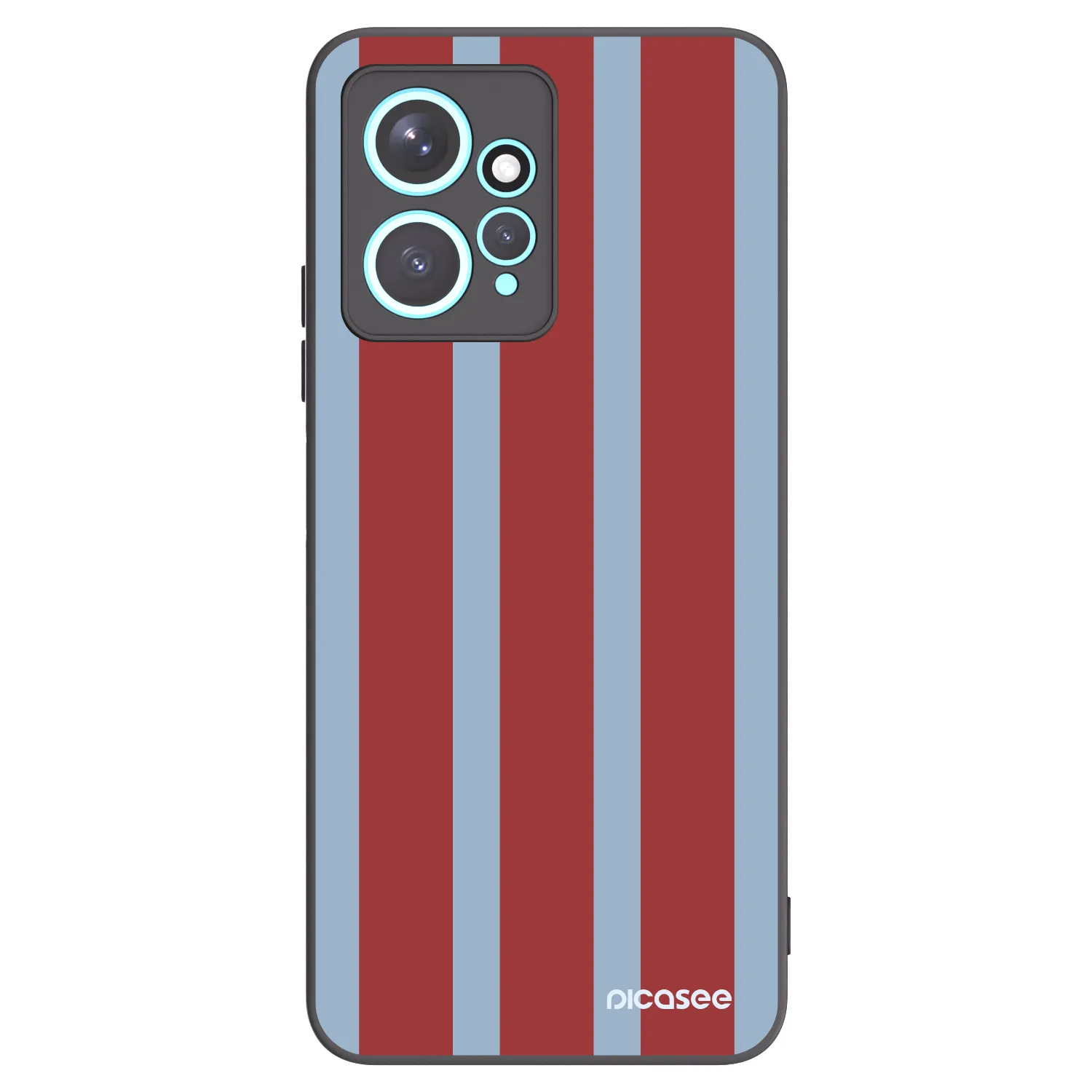 Picasee Μαύρη θήκη σιλικόνης για Xiaomi Redmi Note 12 4G - Lounge pass