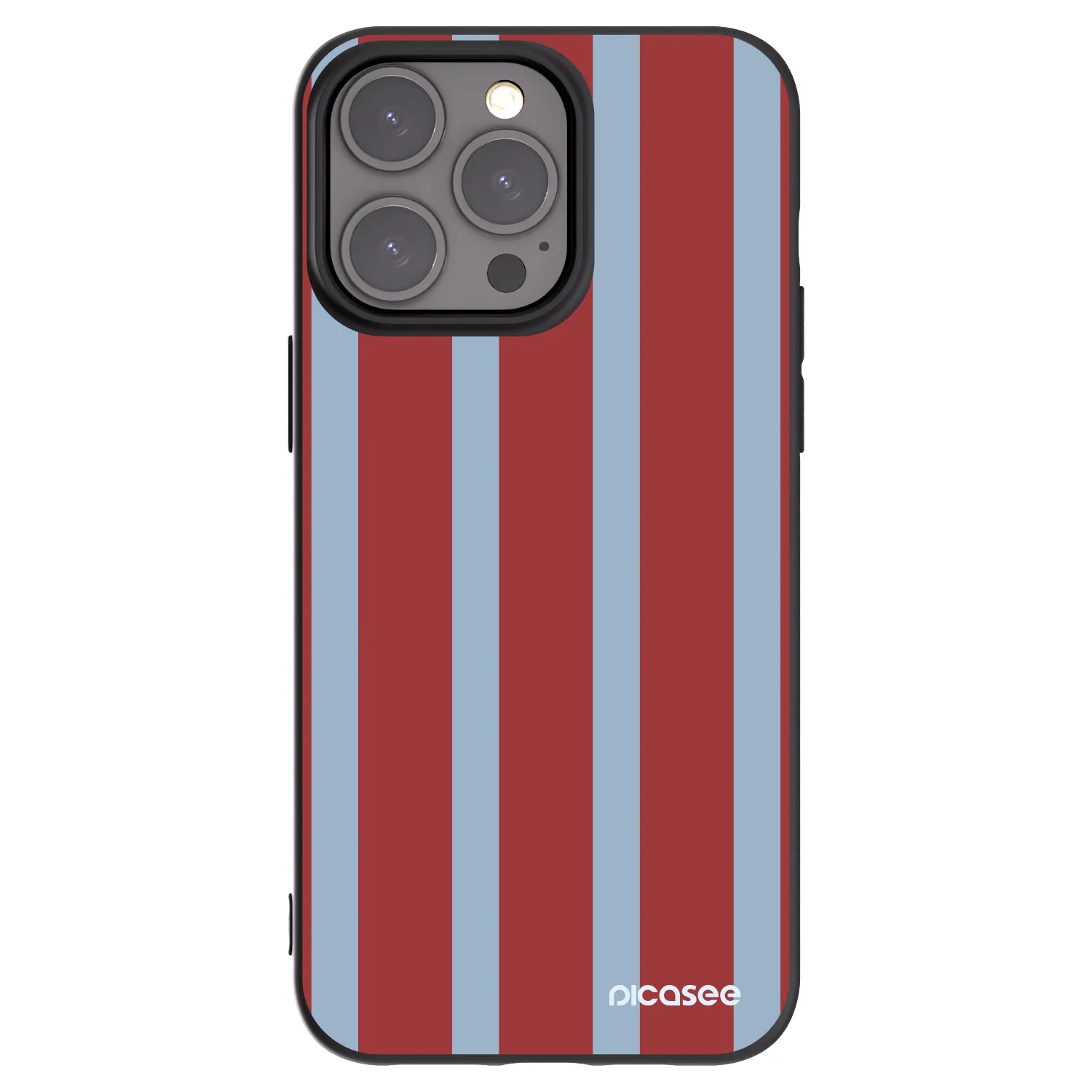 Picasee Μαύρη θήκη σιλικόνης για Apple iPhone 15 Pro Max - Lounge pass