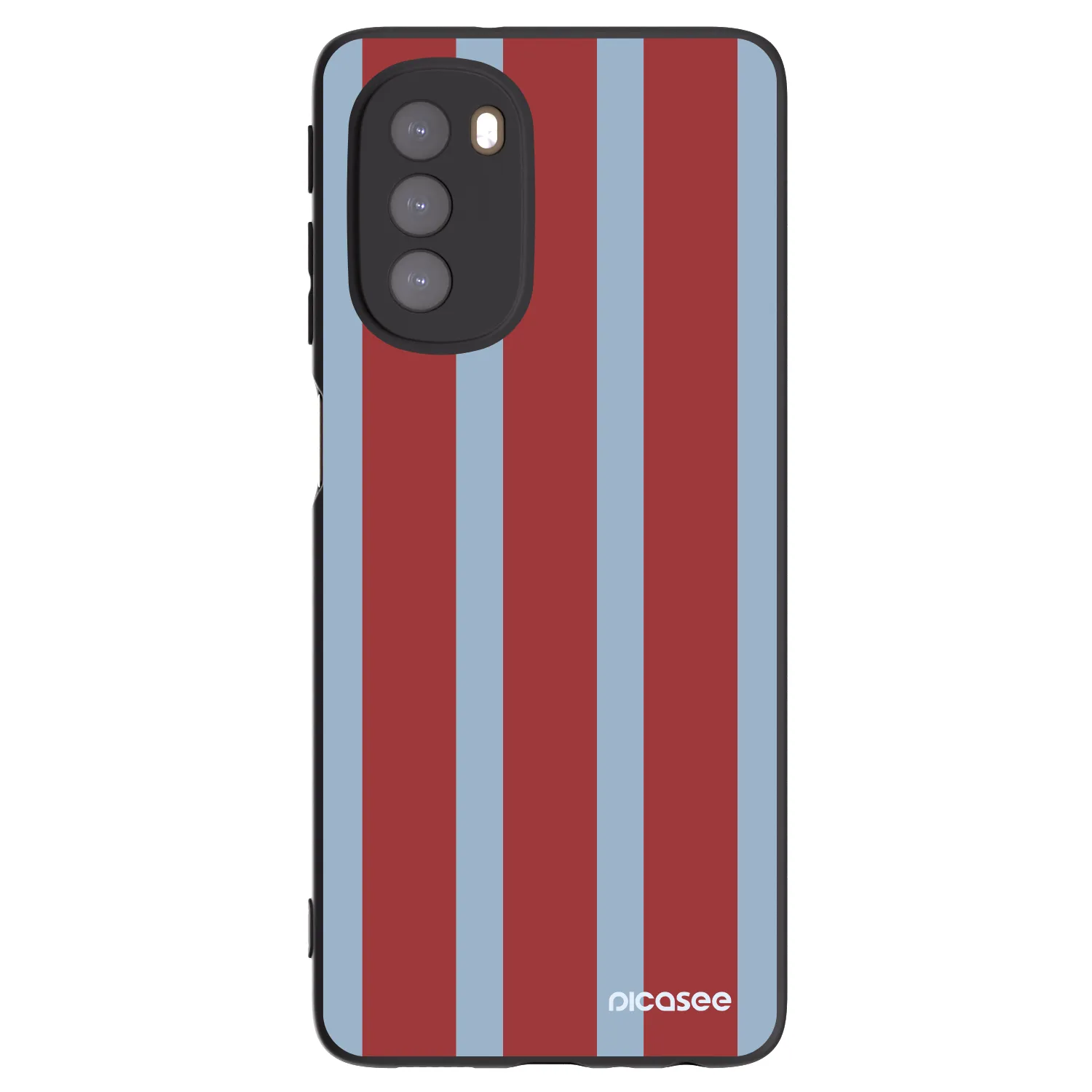 Picasee Μαύρη θήκη σιλικόνης για Motorola Moto G51 - Lounge pass