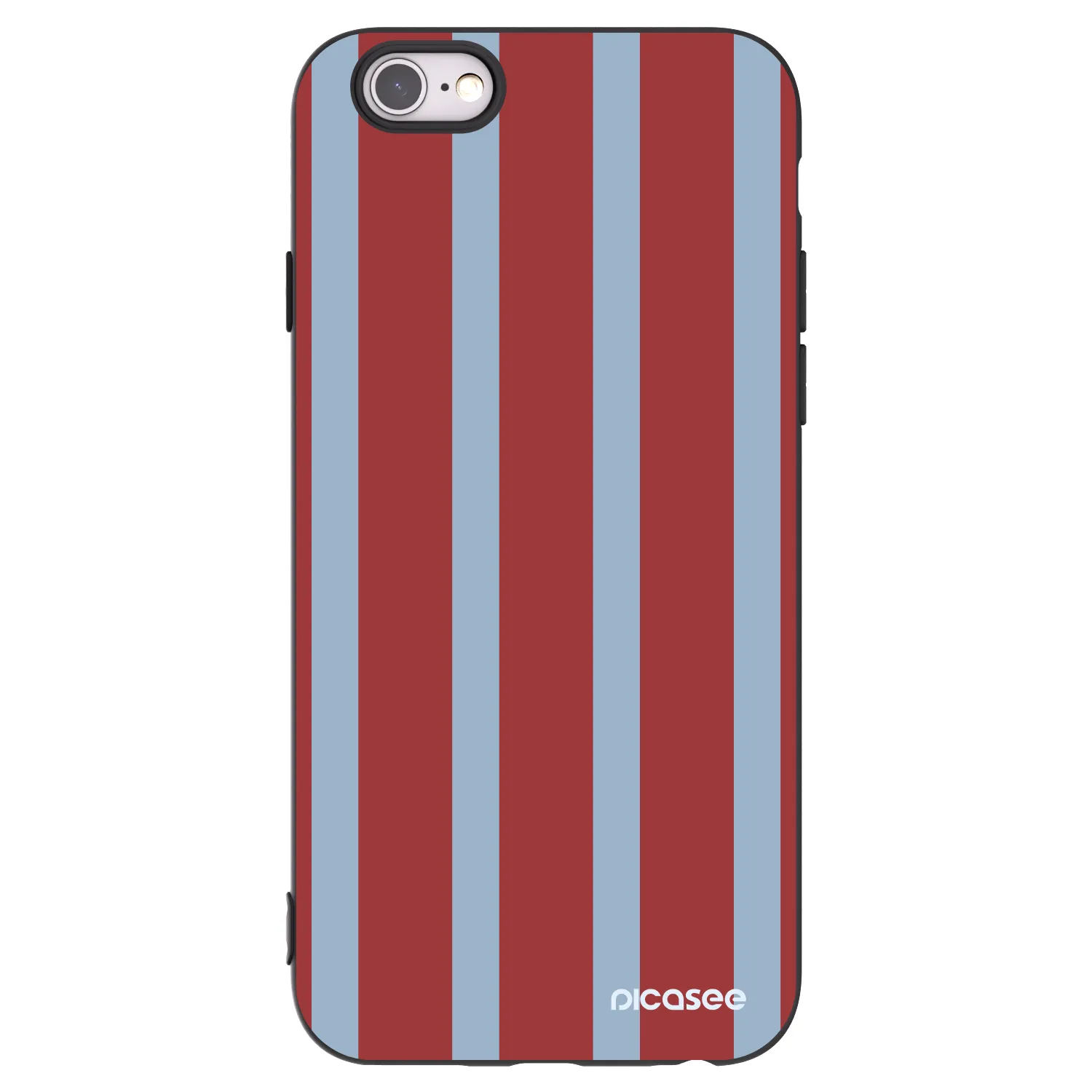 Picasee Μαύρη θήκη σιλικόνης για Apple iPhone 6/6S - Lounge pass