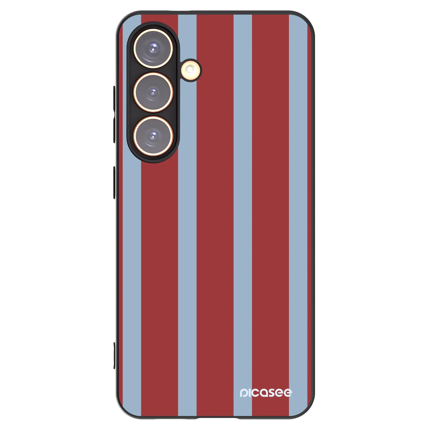 Picasee Μαύρη θήκη σιλικόνης για Samsung Galaxy S24 S921B 5G - Lounge pass