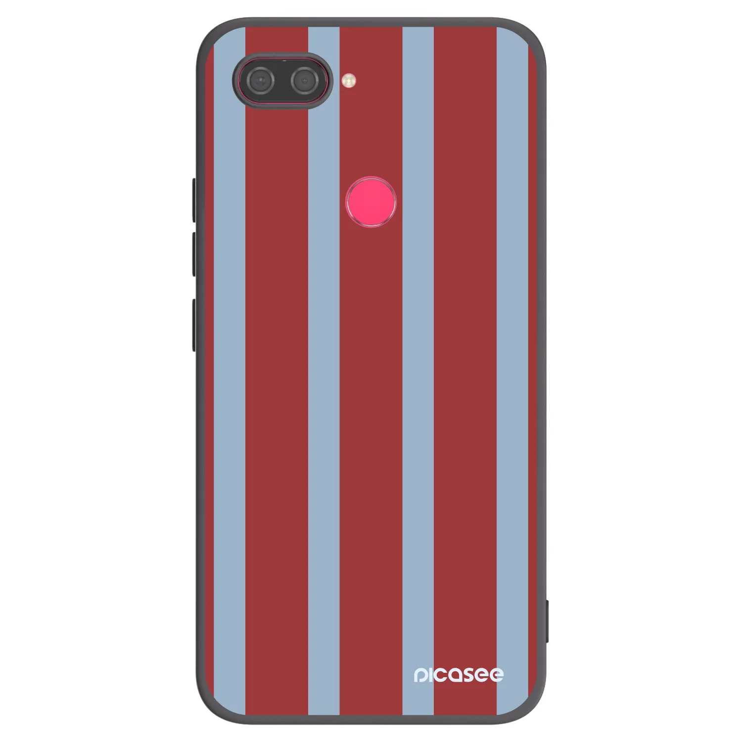 Picasee Μαύρη θήκη σιλικόνης για Xiaomi Mi 8 Lite - Lounge pass