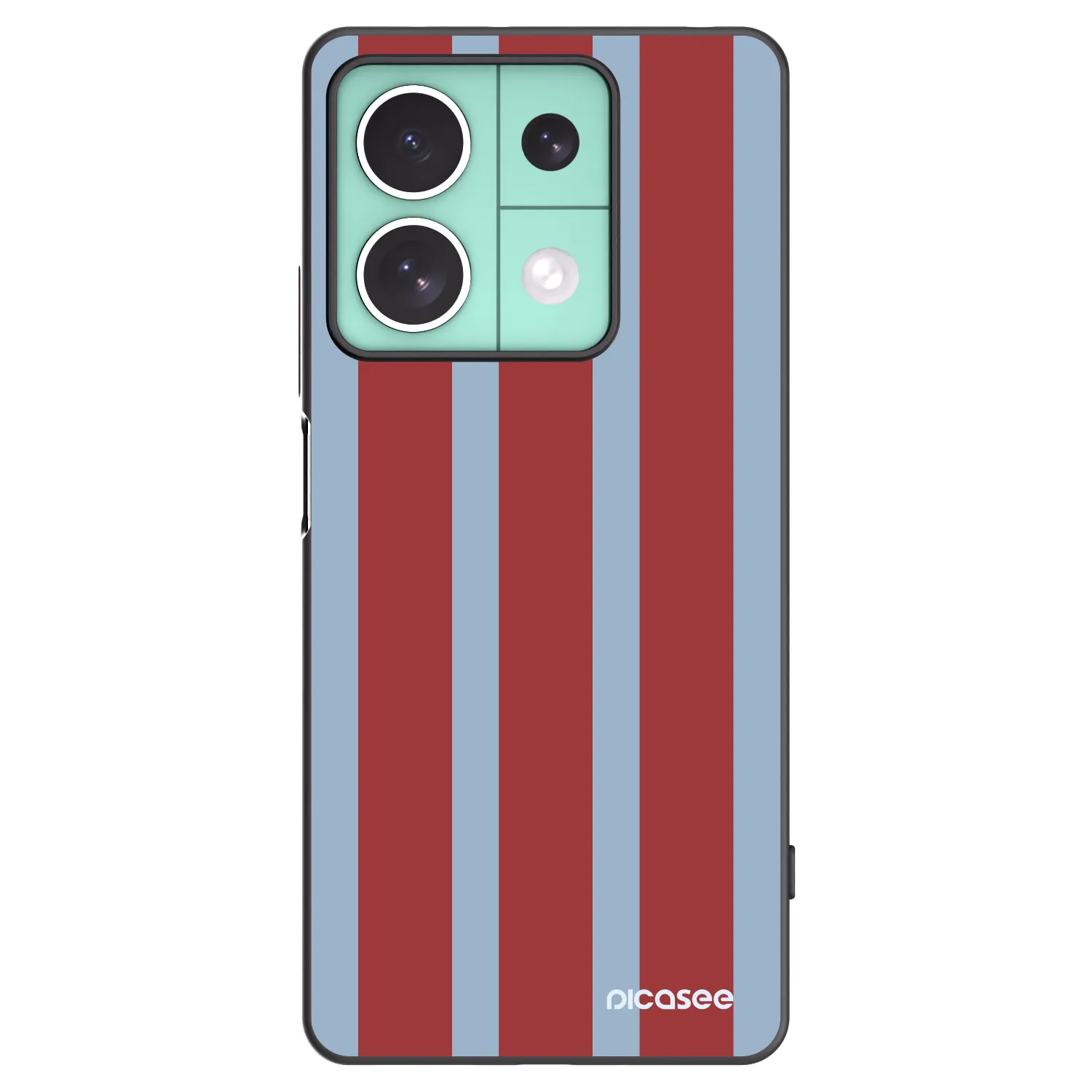 Picasee Μαύρη θήκη σιλικόνης για Xiaomi Redmi Note 13 5G - Lounge pass