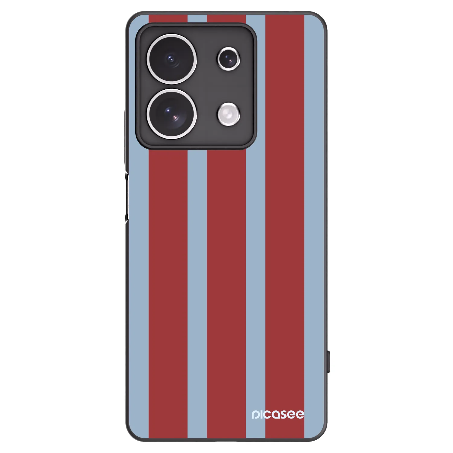 Picasee Μαύρη θήκη σιλικόνης για Xiaomi Redmi Note 13 4G - Lounge pass