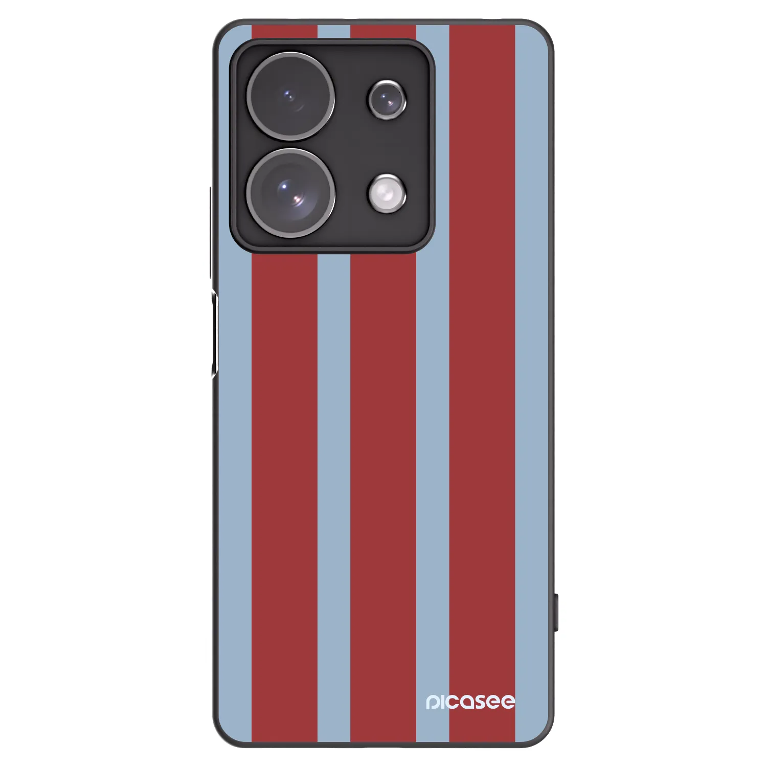 Picasee Μαύρη θήκη σιλικόνης για Xiaomi Redmi Note 13 Pro 4G - Lounge pass
