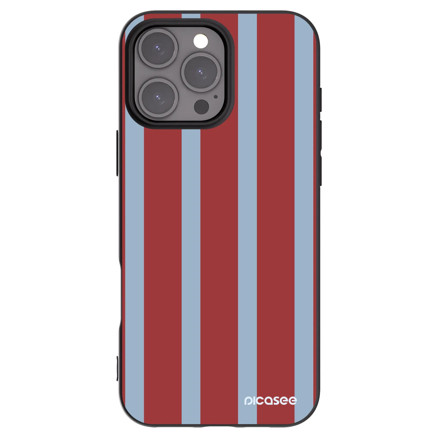 Picasee Μαύρη θήκη σιλικόνης για Apple iPhone 16 Pro Max - Lounge pass