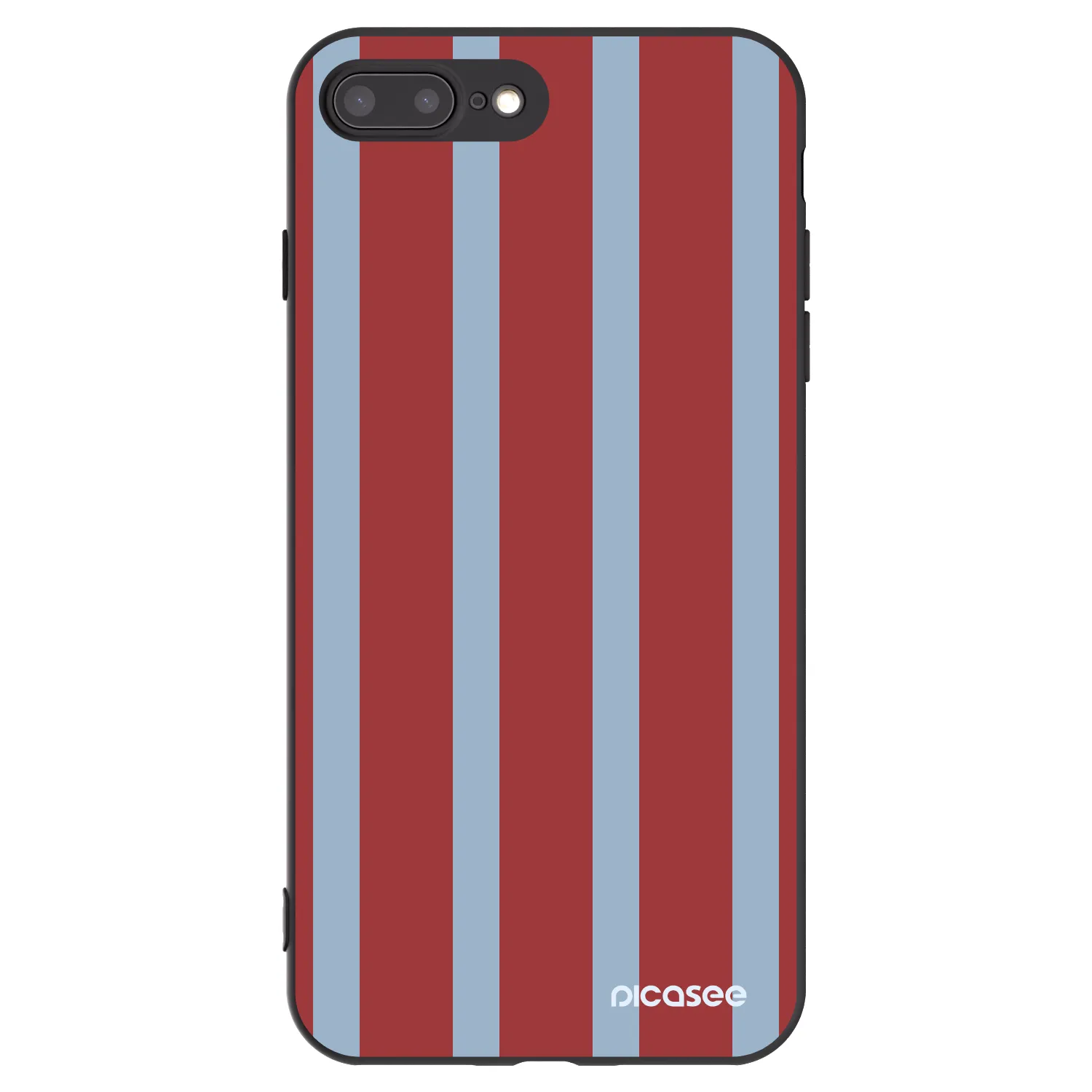 Picasee Μαύρη θήκη σιλικόνης για Apple iPhone 7 Plus - Lounge pass