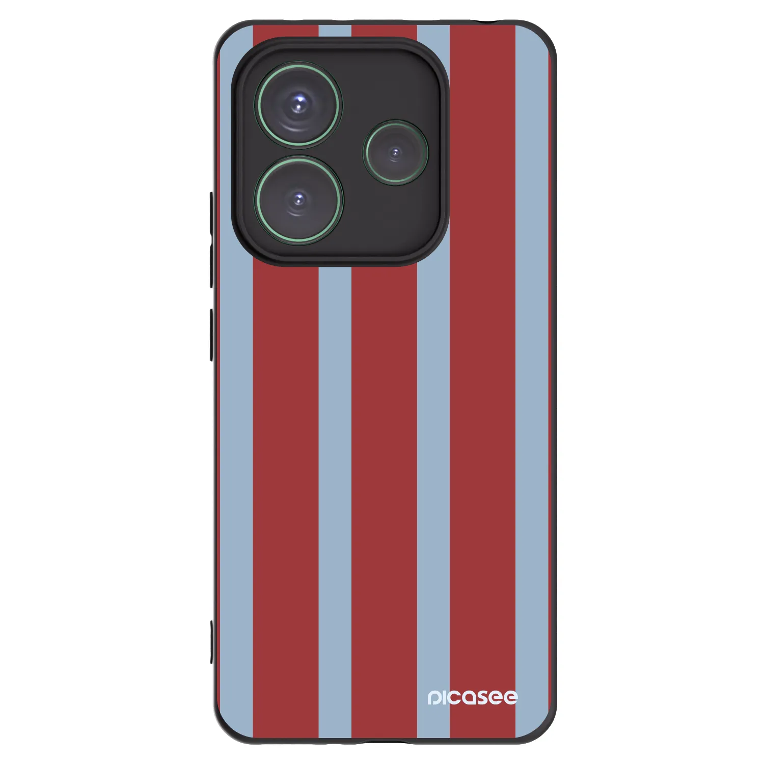Picasee Μαύρη θήκη σιλικόνης για Xiaomi Redmi Note 14 5G - Lounge pass