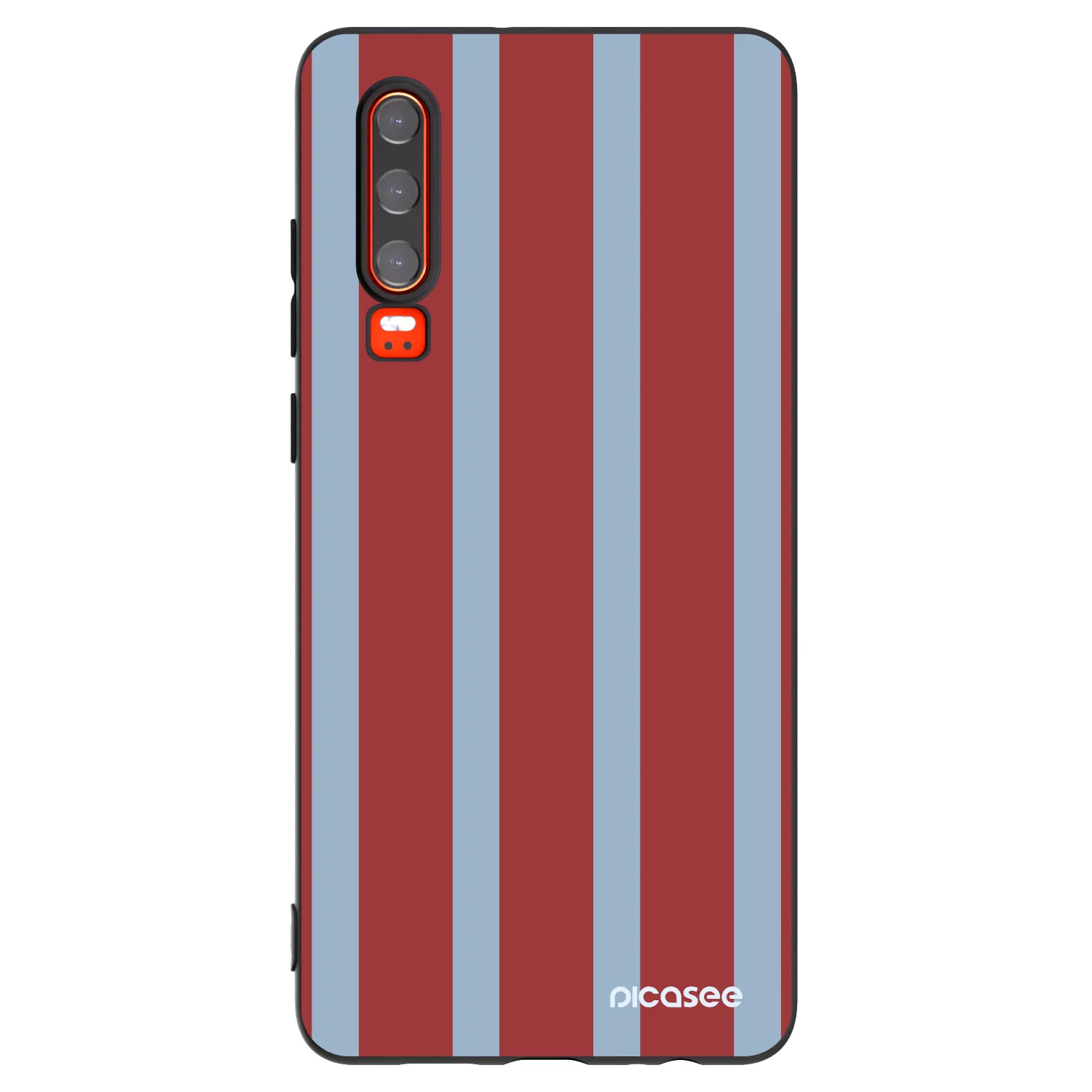 Picasee Μαύρη θήκη σιλικόνης για Huawei P30 - Lounge pass