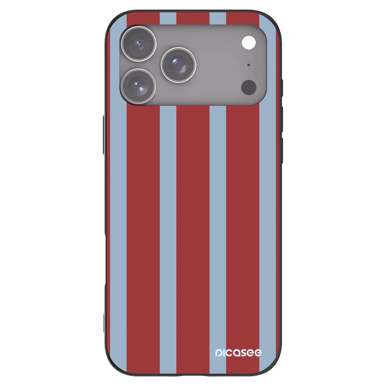 Picasee Μαύρη θήκη σιλικόνης για Apple iPhone 17 Pro Max - Lounge pass