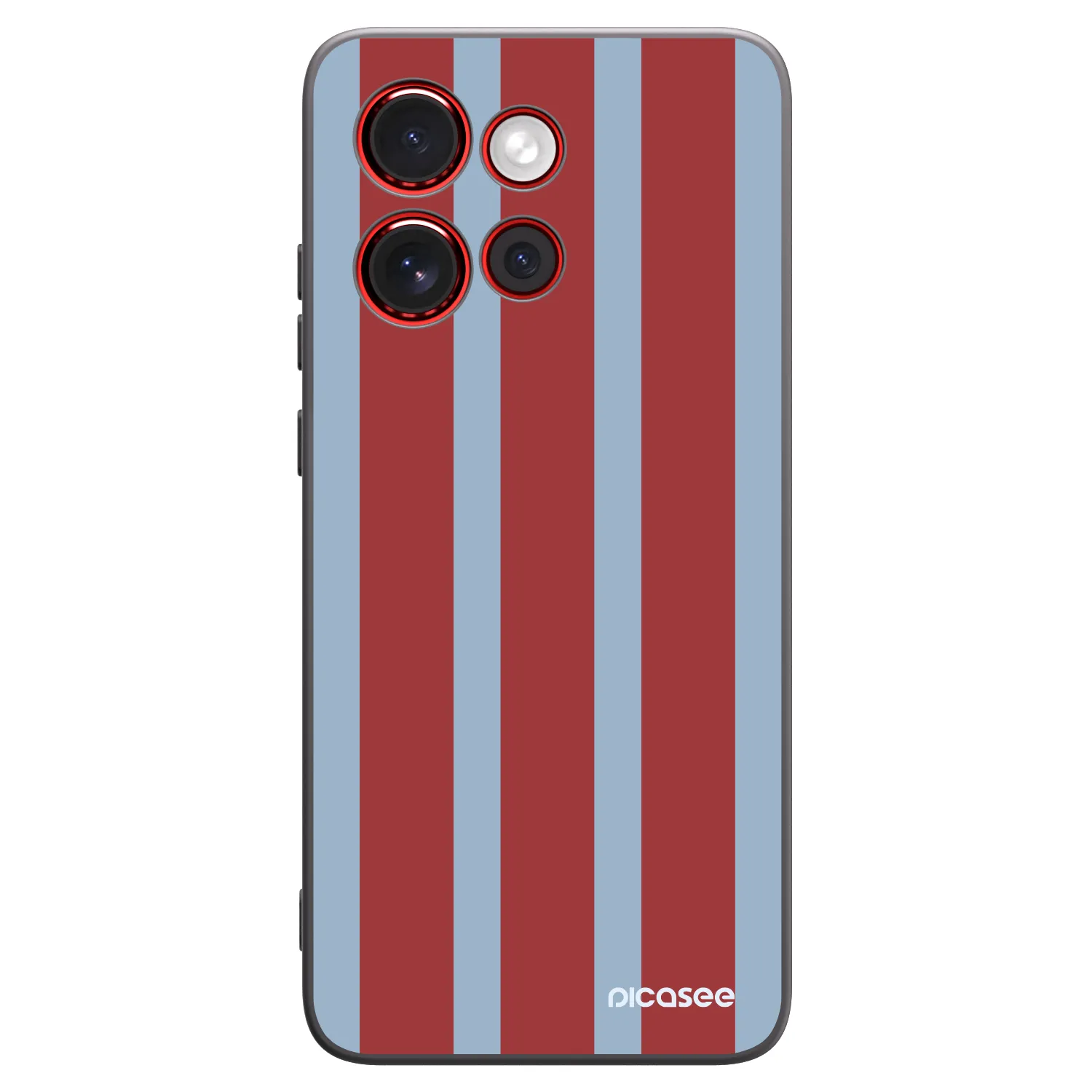 Picasee Μαύρη θήκη σιλικόνης για Motorola Edge 60 Neo 5G - Lounge pass